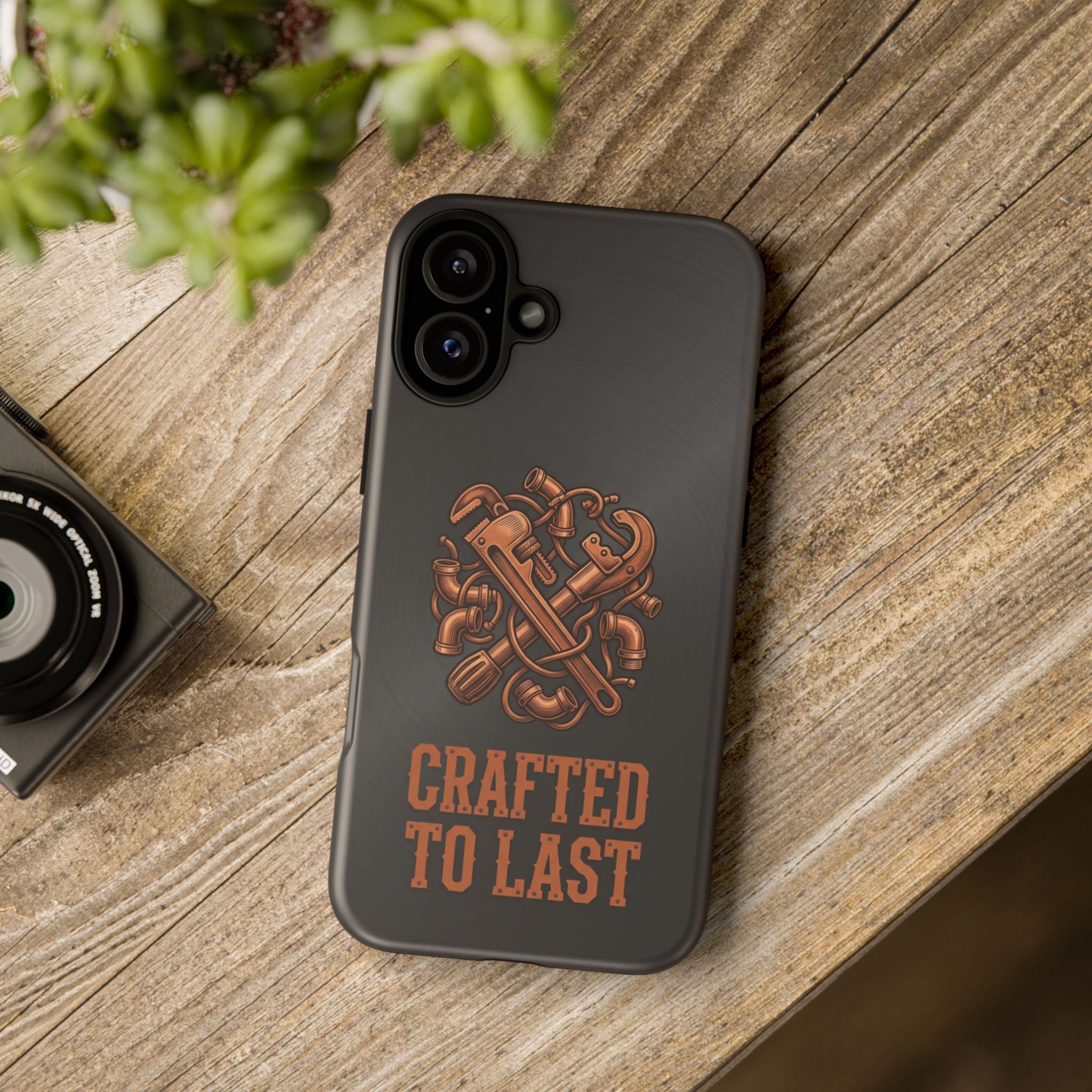Crafted to Last Industrial Plumber Phone Case - Samsung & iPhone Series