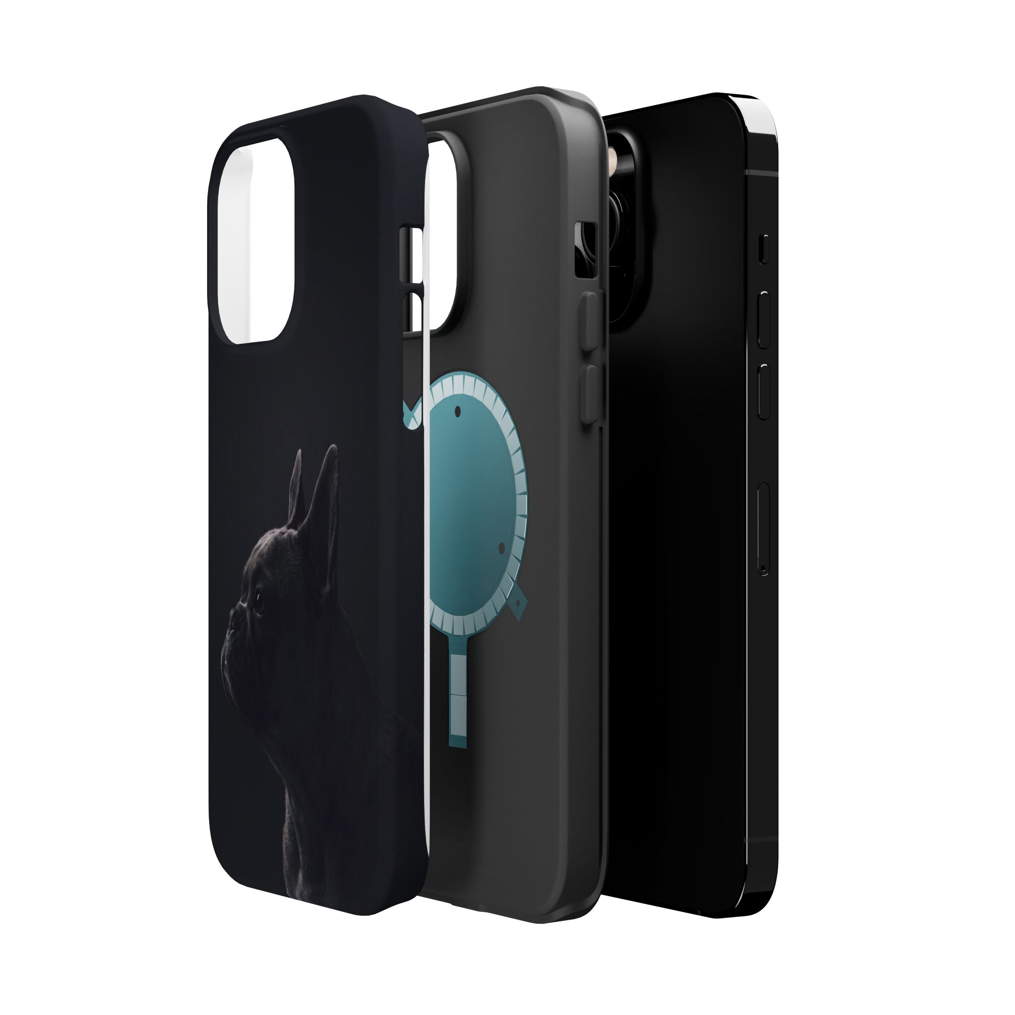 French Bulldog Phone Case — Impact-Resistant Wireless Charging Cover