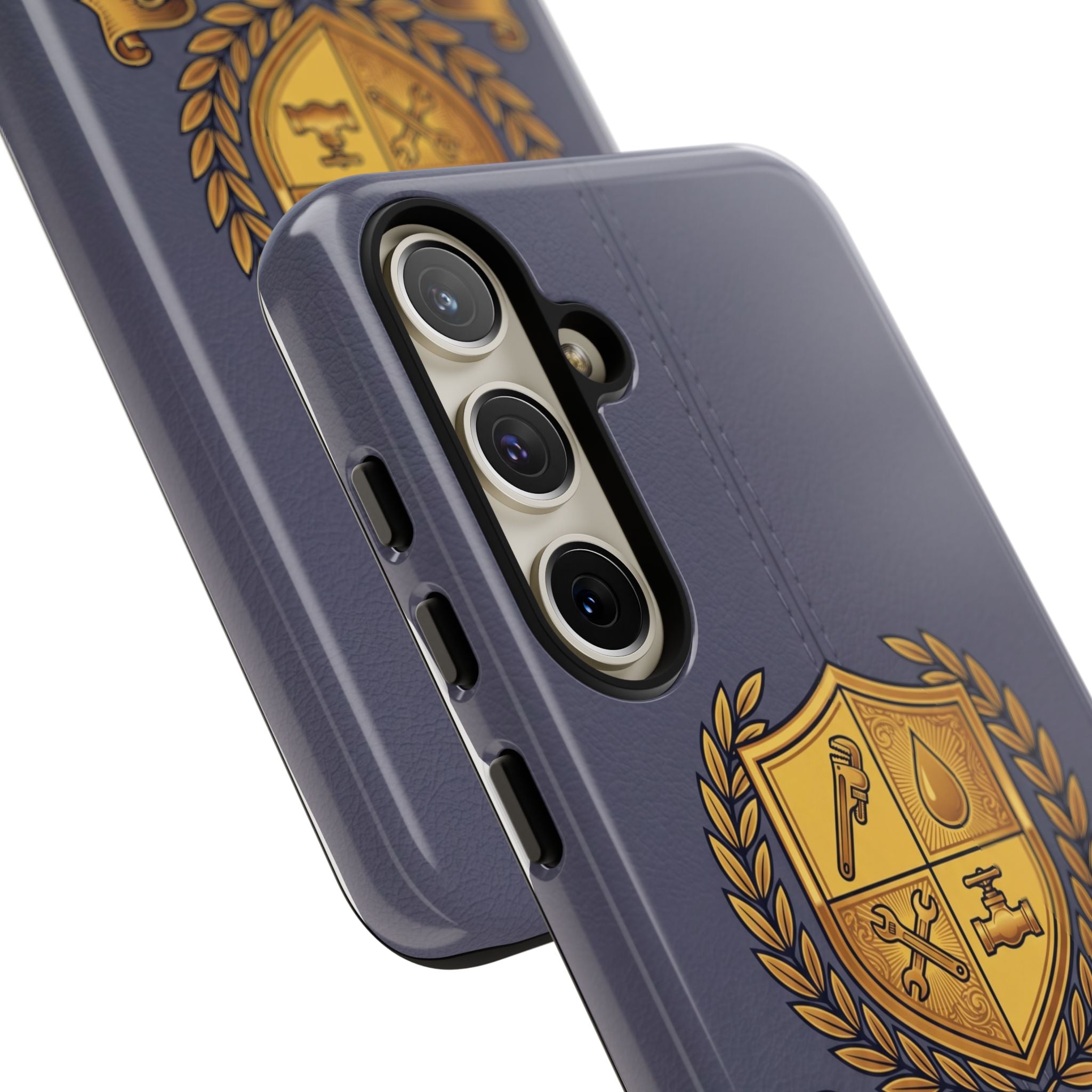 Master Plumber Slate Crest Phone Case - Samsung & iPhone Series