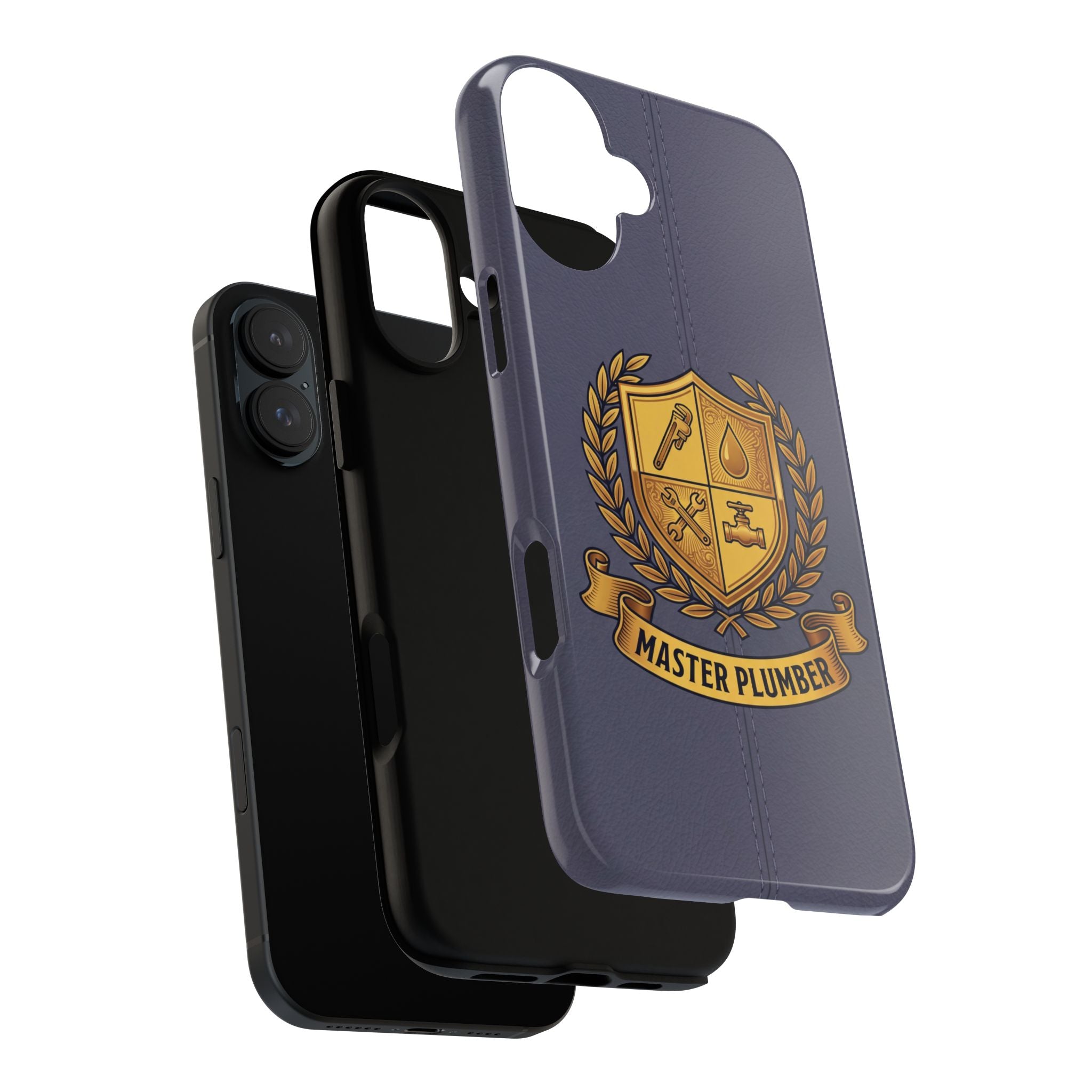 Master Plumber Slate Crest Phone Case - Samsung & iPhone Series