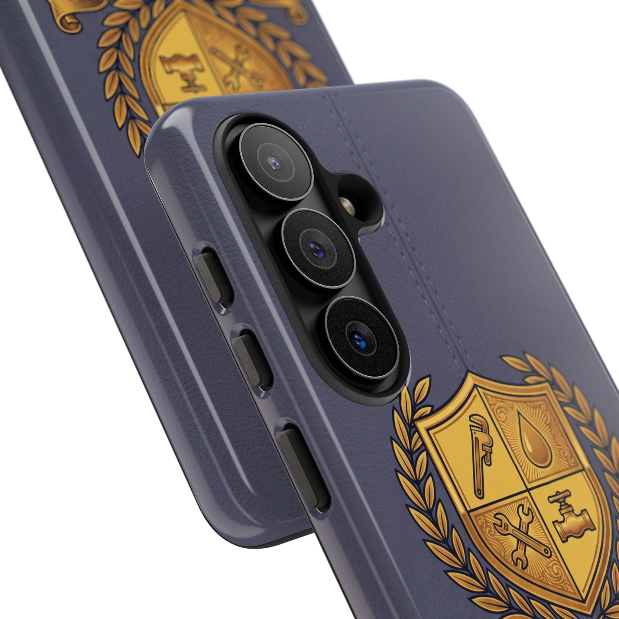 Master Plumber Slate Crest Phone Case - Samsung & iPhone Series