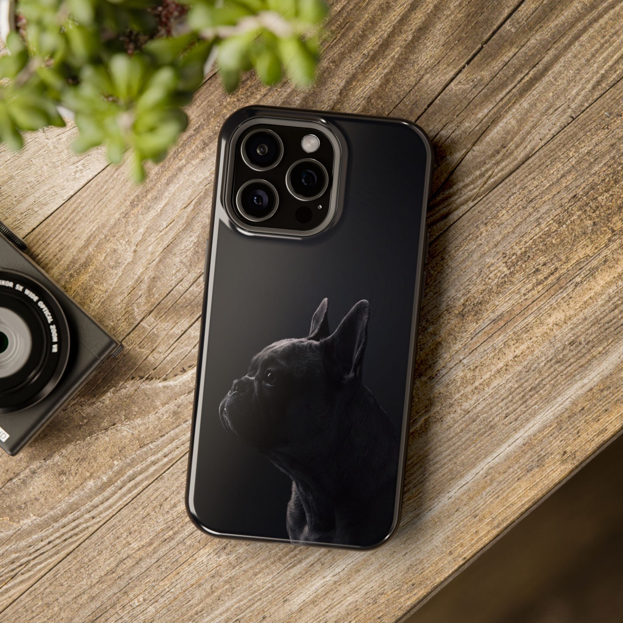 French Bulldog Phone Case — Impact-Resistant Wireless Charging Cover