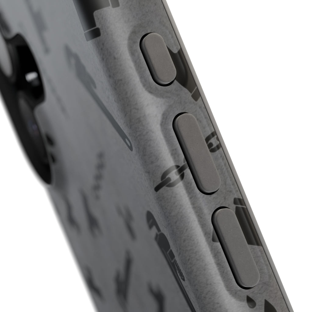 Built for the Grind Phone Case — Plumber Tools Wireless Charging Cover