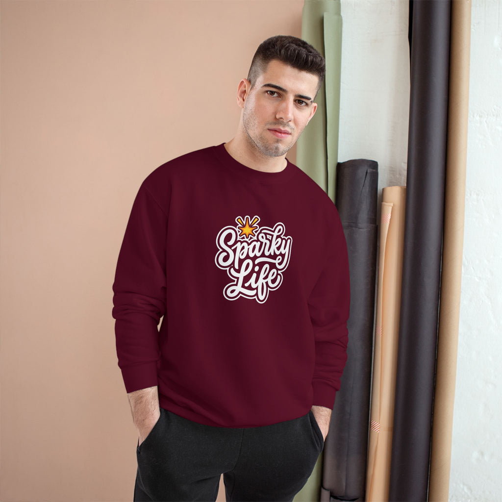Sparky Life Electrician Sweatshirt | Funny Electrician Gift Crewneck