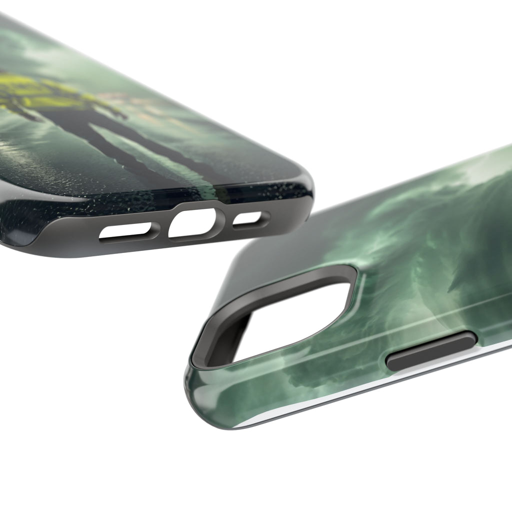 EMS Green Storm Phone Case — Magnetic Wireless Charging Cover