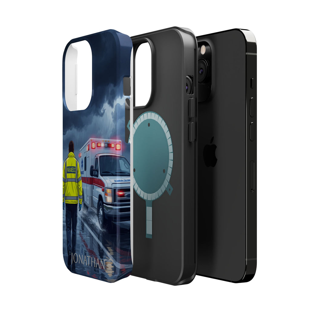 Personalized EMS Storm Phone Case — Wireless Charging Cover