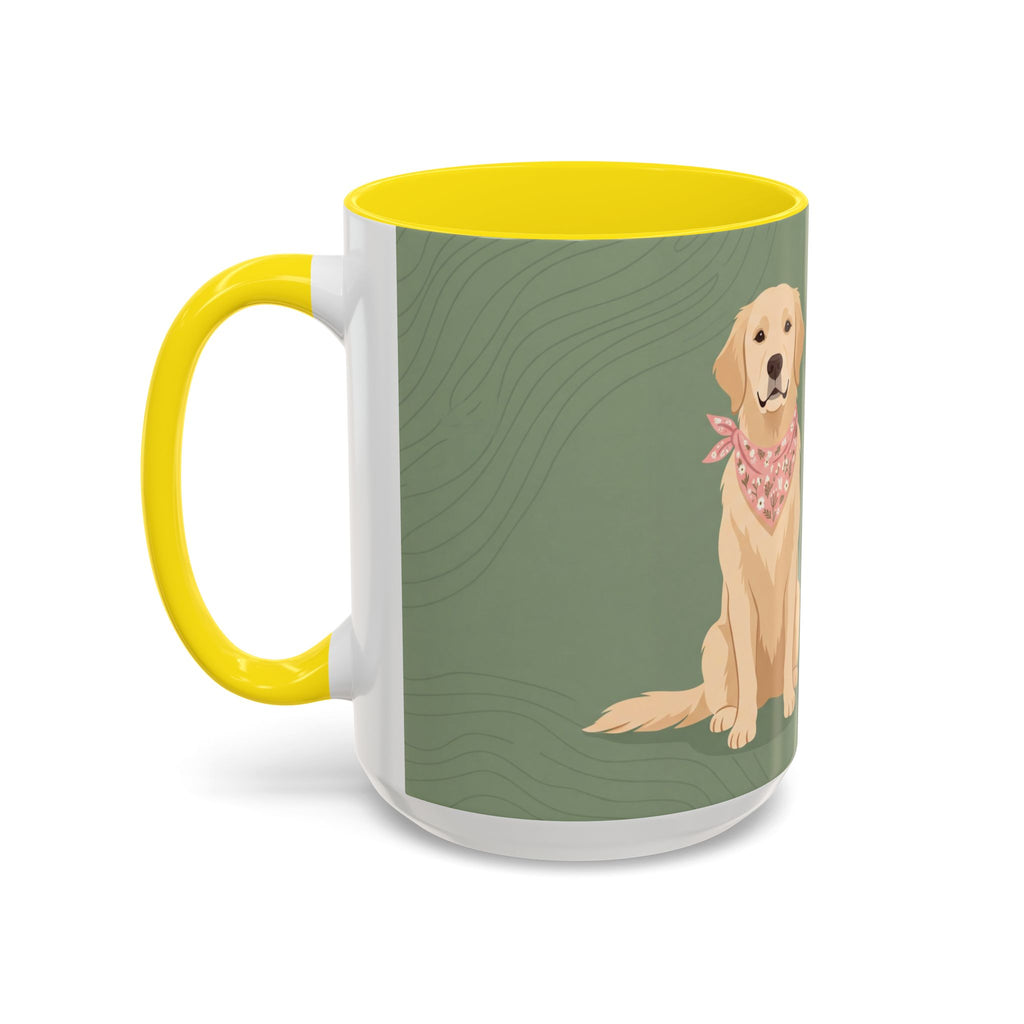Golden Mom Mug | Golden Retriever Lover Gift | Cute Dog Mom Coffee Mug