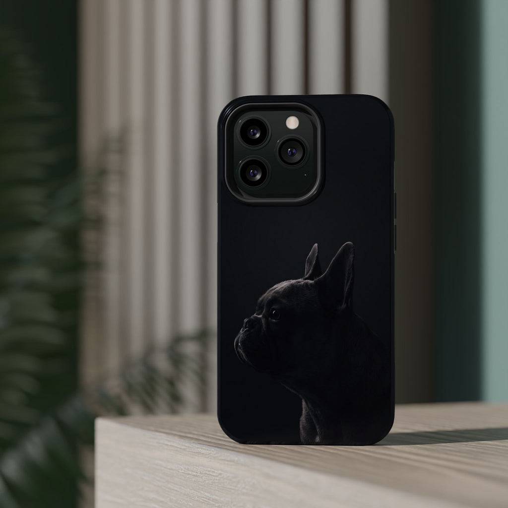 French Bulldog Phone Case — Impact-Resistant Wireless Charging Cover