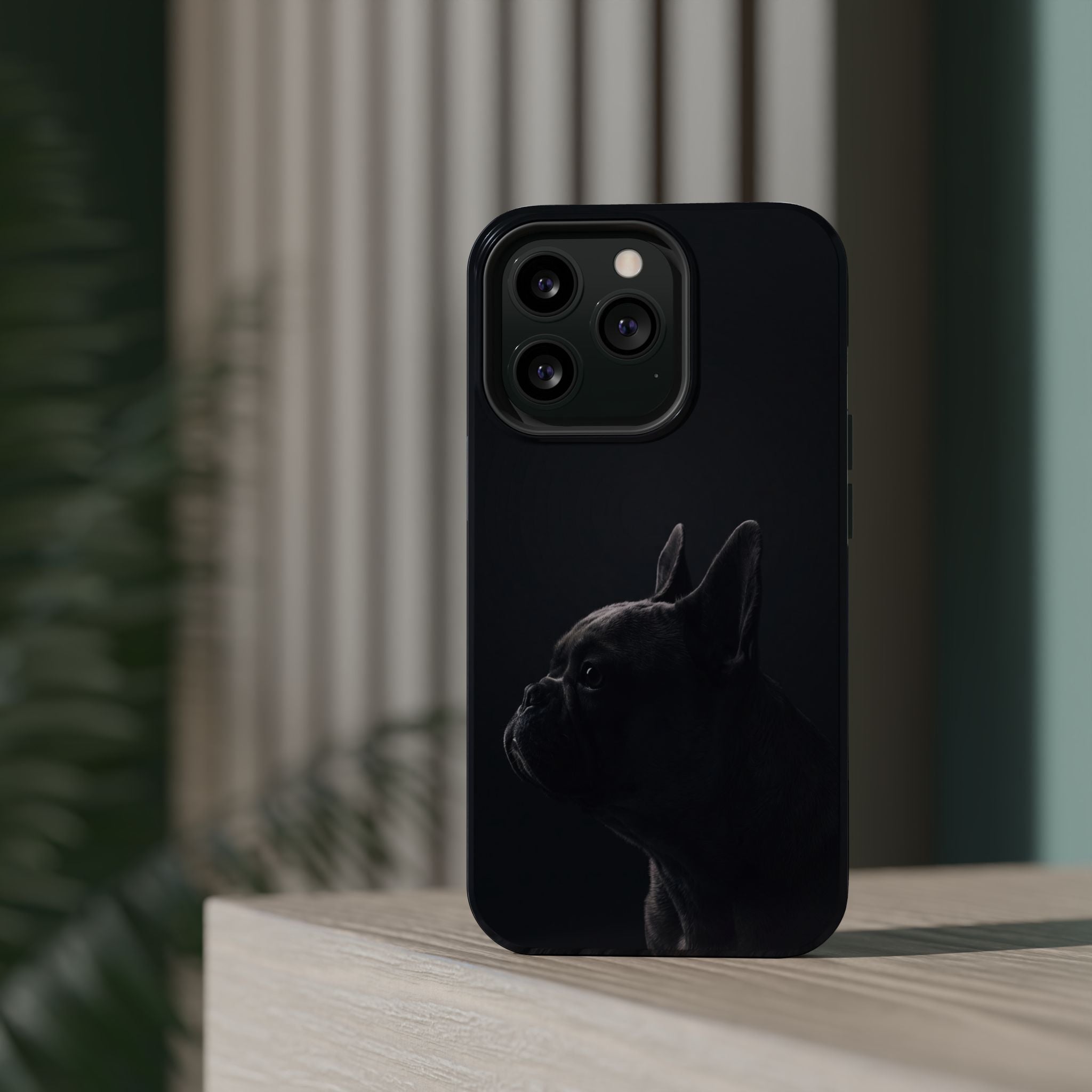 French Bulldog Phone Case — Impact-Resistant Wireless Charging Cover