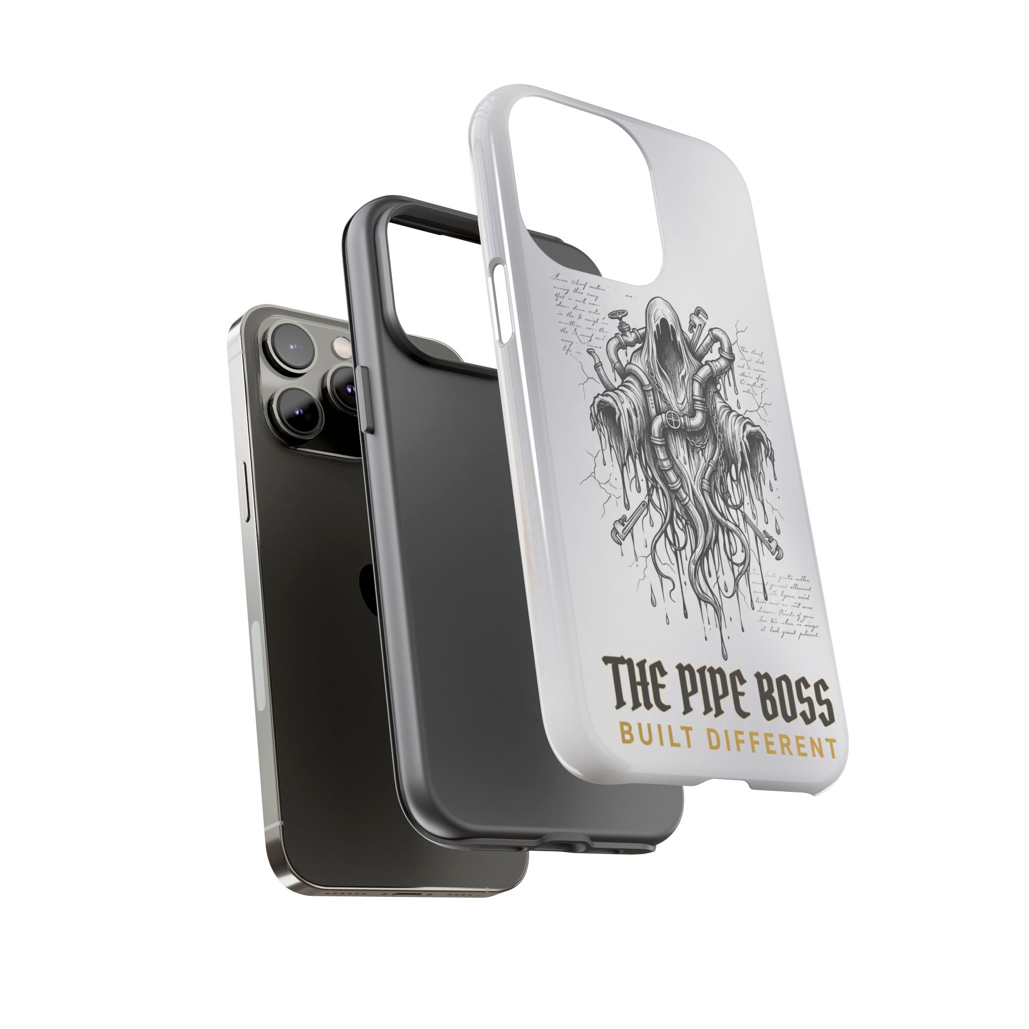The Pipe Boss Gothic Plumber Phone Case - Samsung & iPhone Series