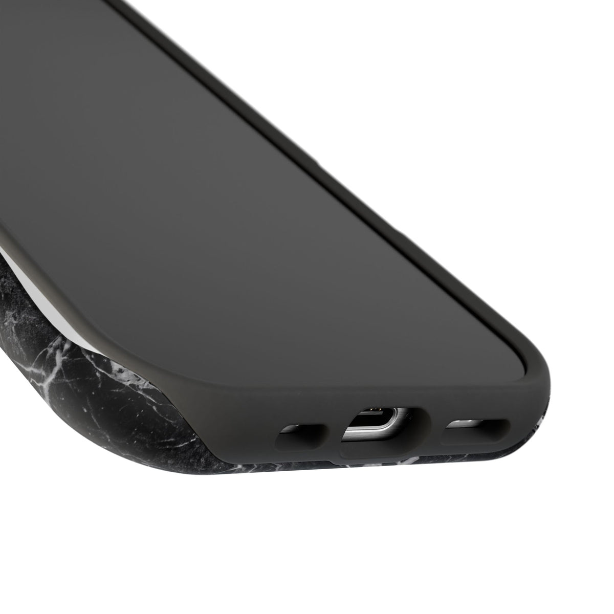 Paramedic/EMT Marble Phone Case — Magnetic Wireless Charging Cover
