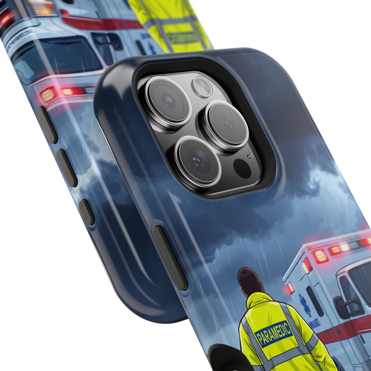 Personalized EMS Storm Phone Case — Wireless Charging Cover