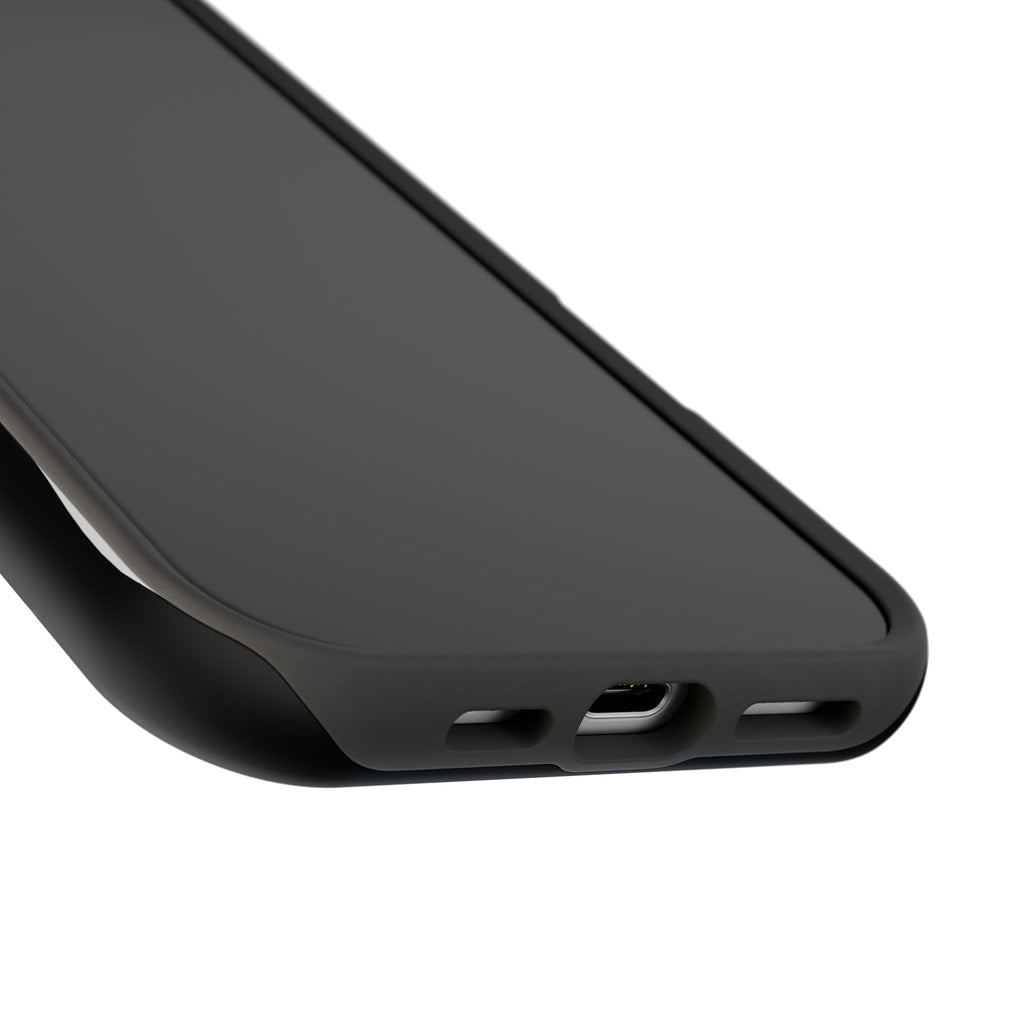Nurse Portrait Phone Case — Navy Wireless Charging Cover