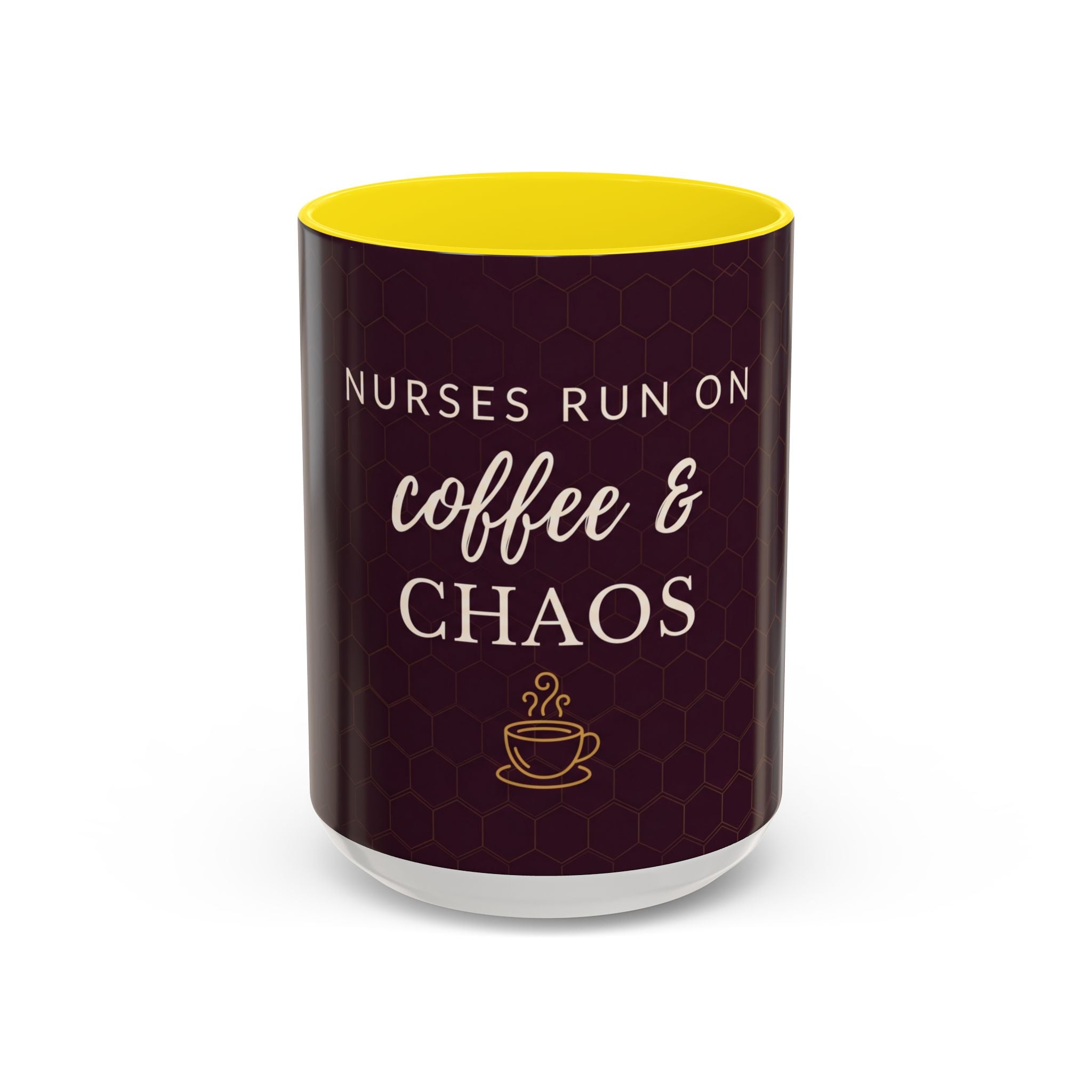 Coffee Mug for Nurses | Nurses run on coffee & chaos | Nurse Appreciation Gift | Gift for Her