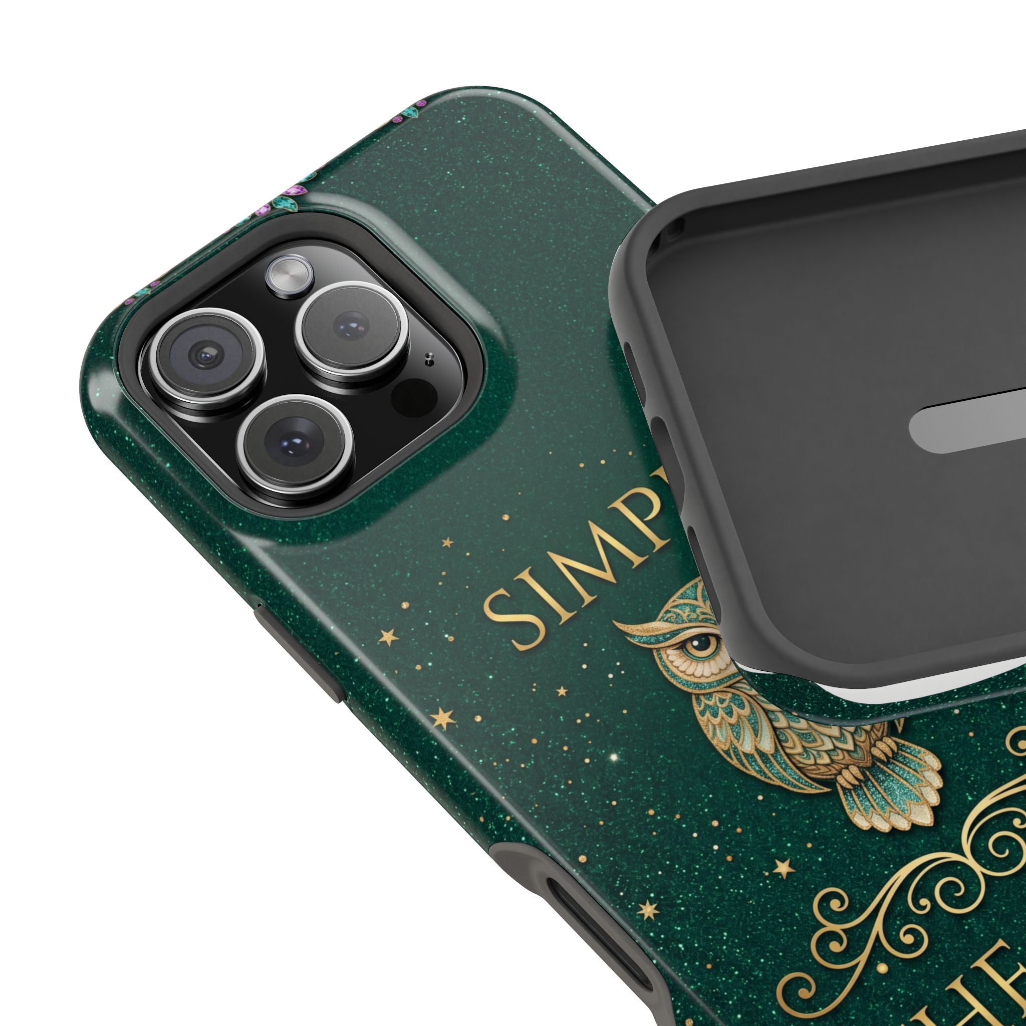 Simply The Best Wise Owl Phone Case — Wireless Charging Cover