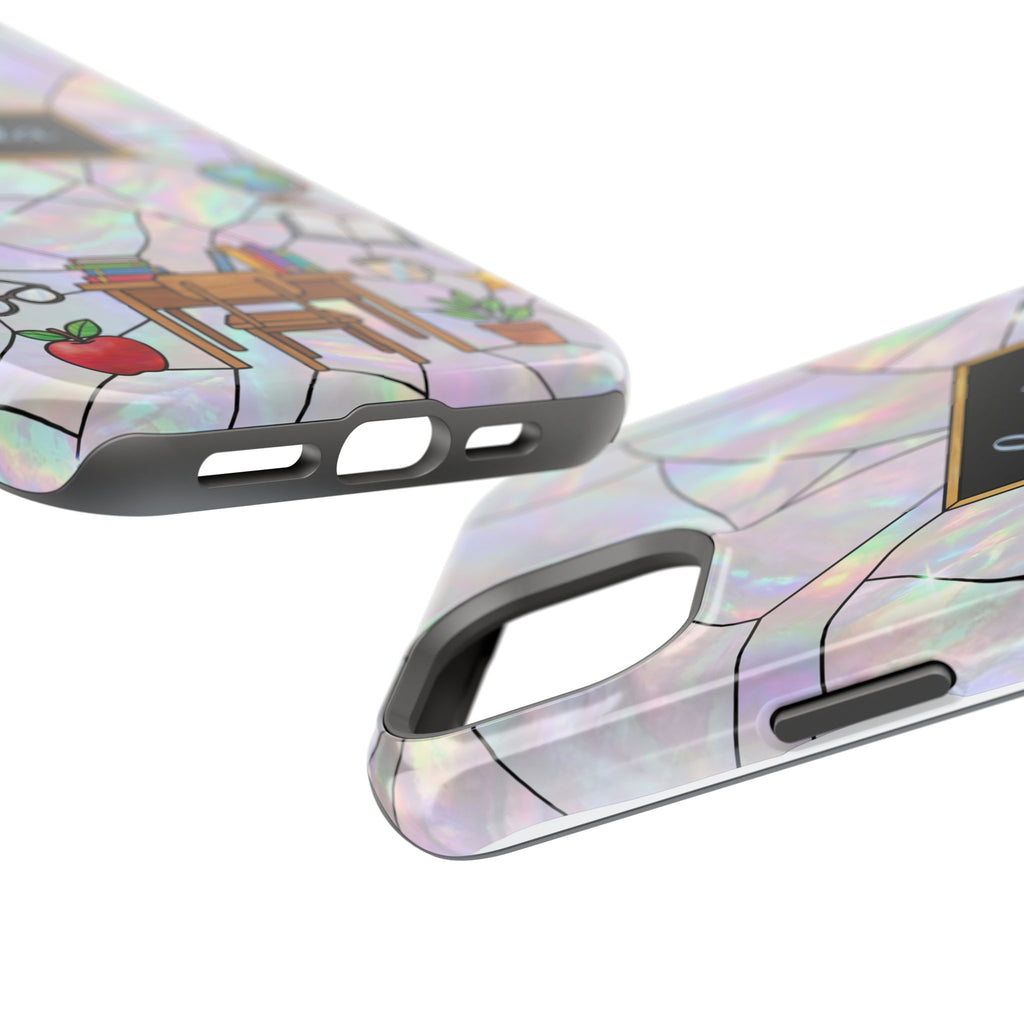 Personalized Teacher Phone Case — Impact-Resistant Wireless Charging Cover
