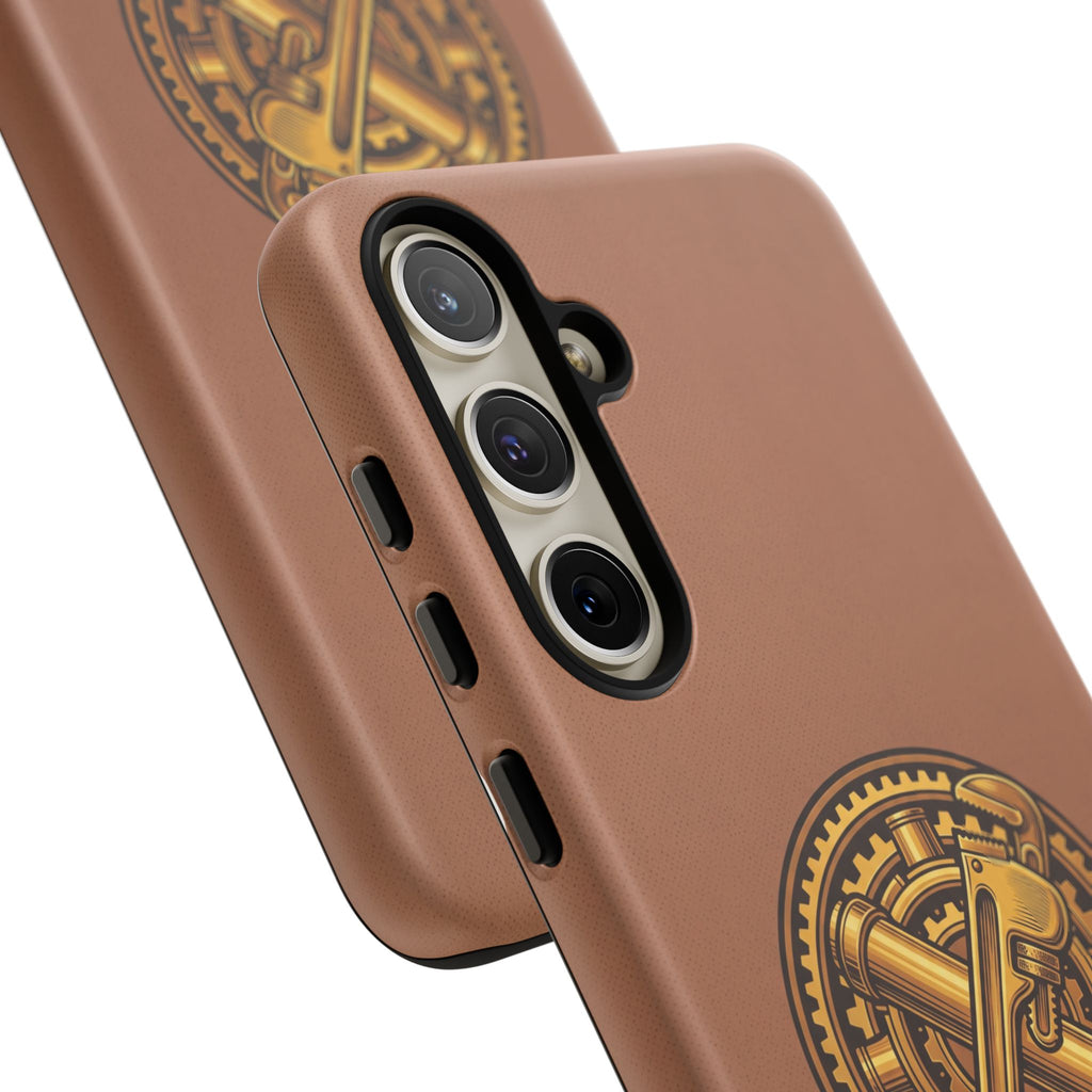Plumber Born to Build Leather Phone Case - Samsung & iPhone Series