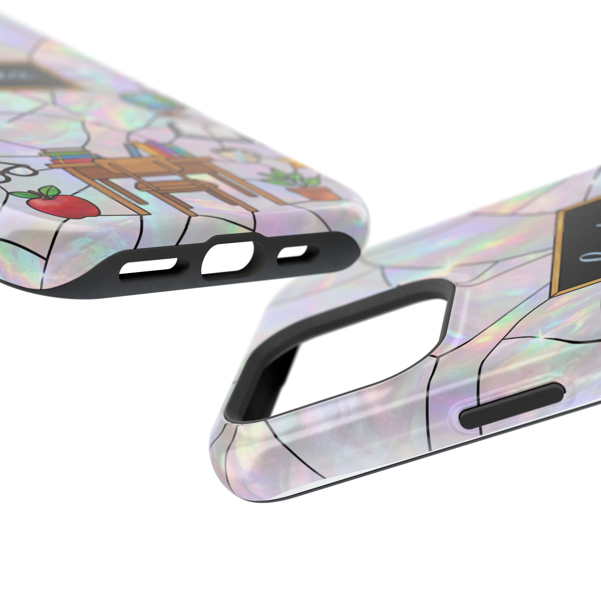Personalized Teacher Phone Case — Impact-Resistant Wireless Charging Cover