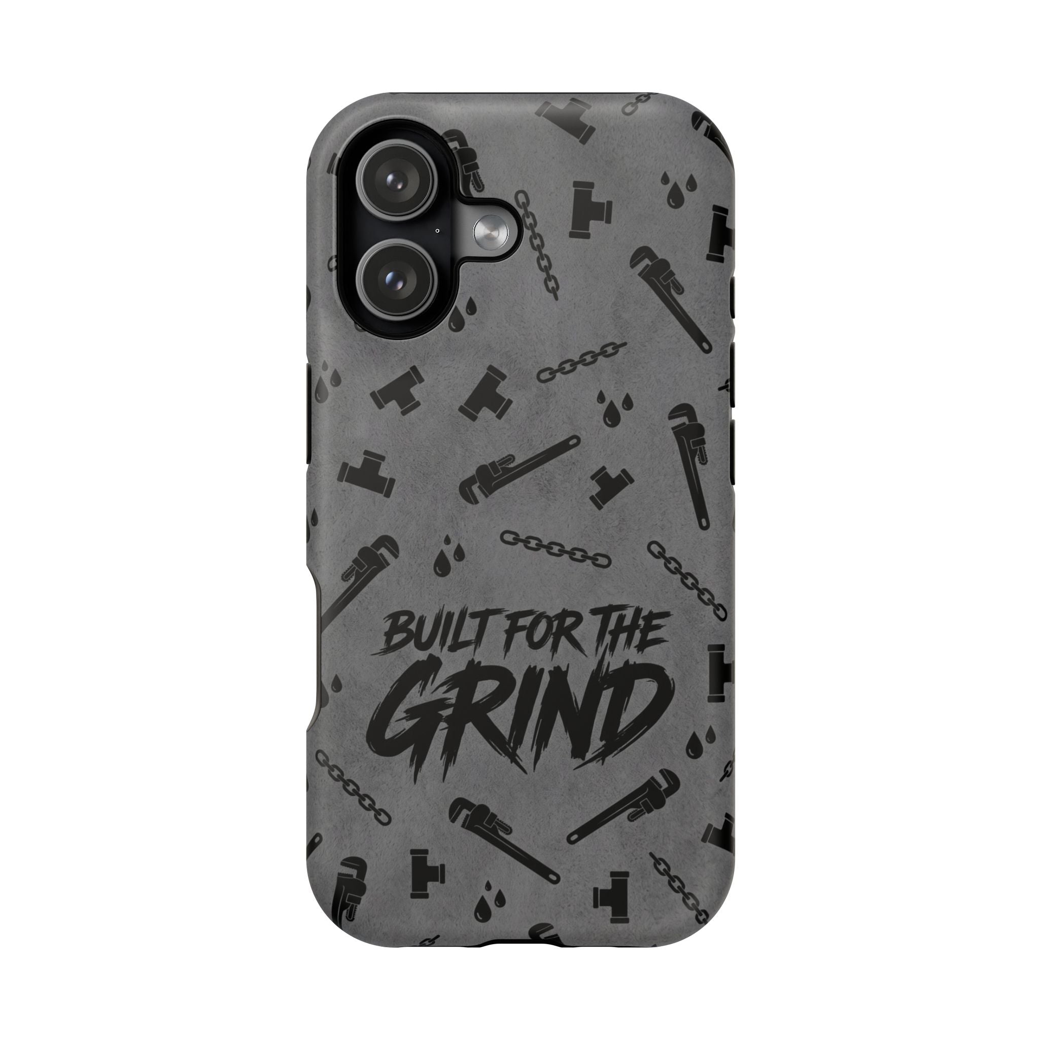 Built for the Grind Phone Case — Plumber Tools Wireless Charging Cover