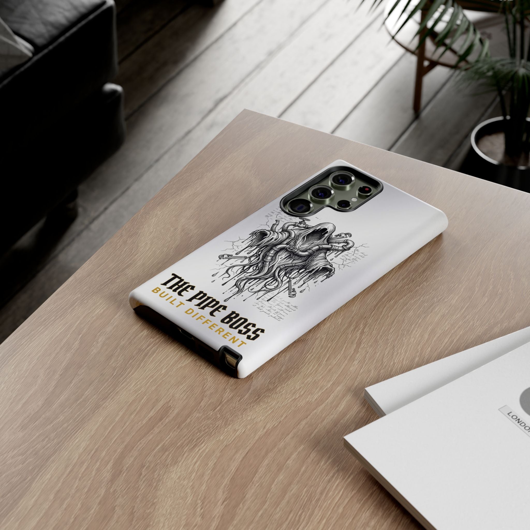 The Pipe Boss Gothic Plumber Phone Case - Samsung & iPhone Series