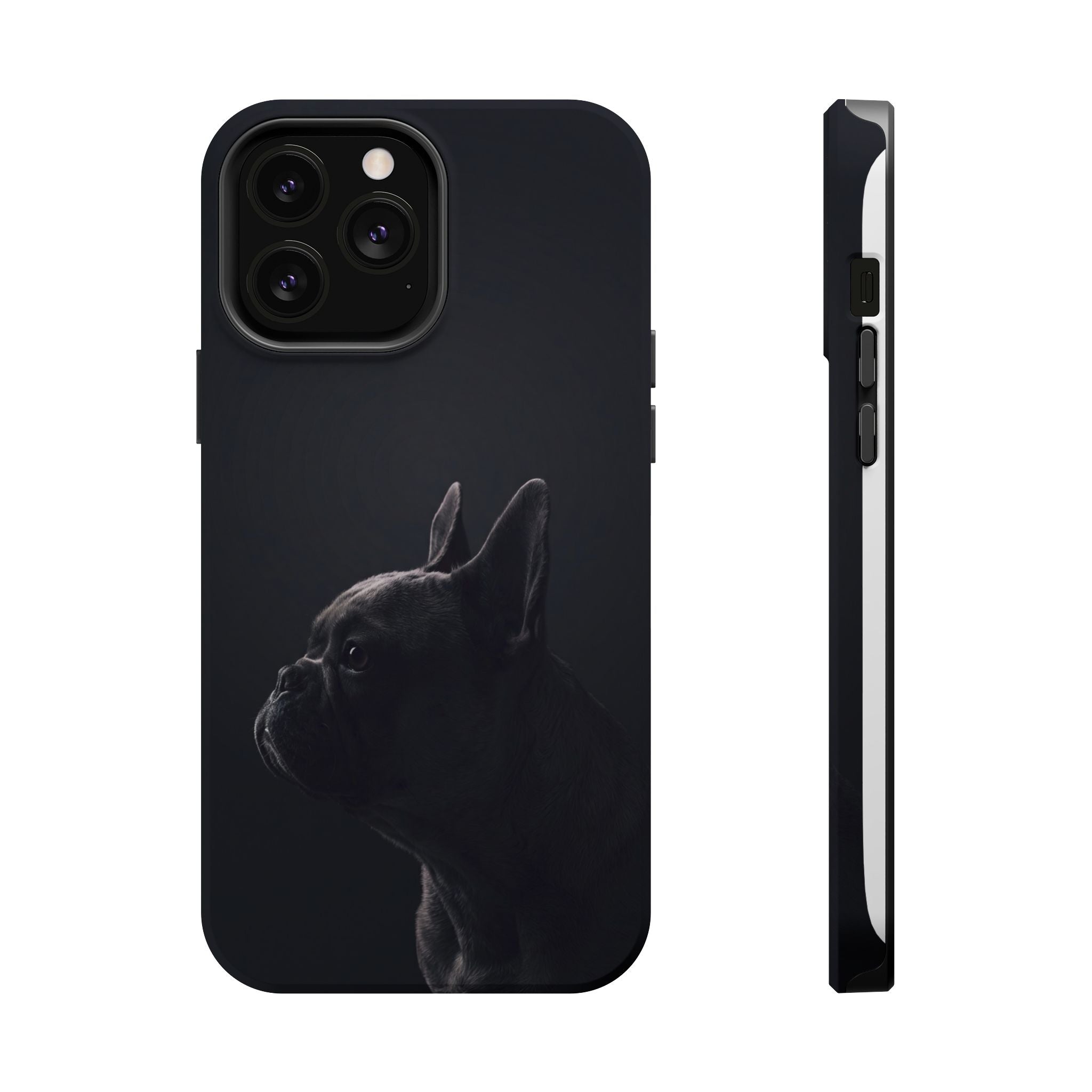 French Bulldog Phone Case — Impact-Resistant Wireless Charging Cover