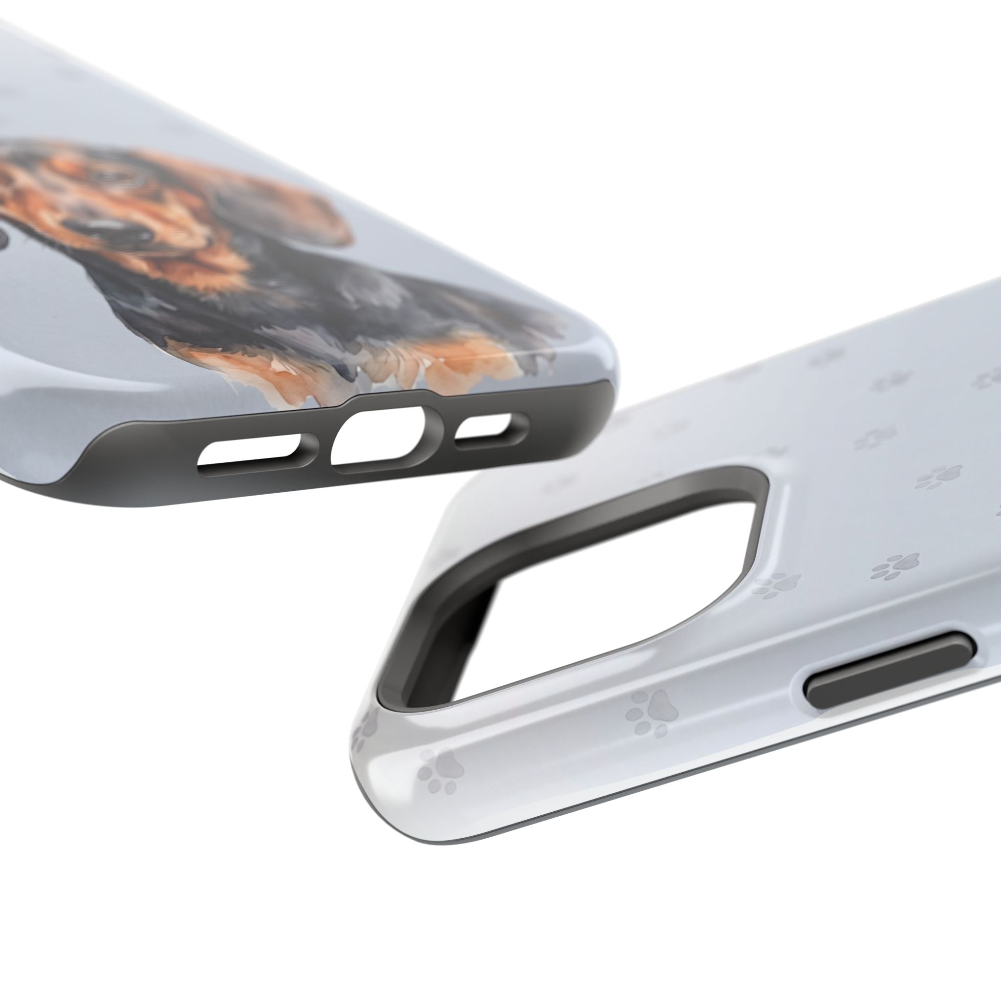 Dachshund Phone Case — Impact-Resistant Wireless Charging Cover