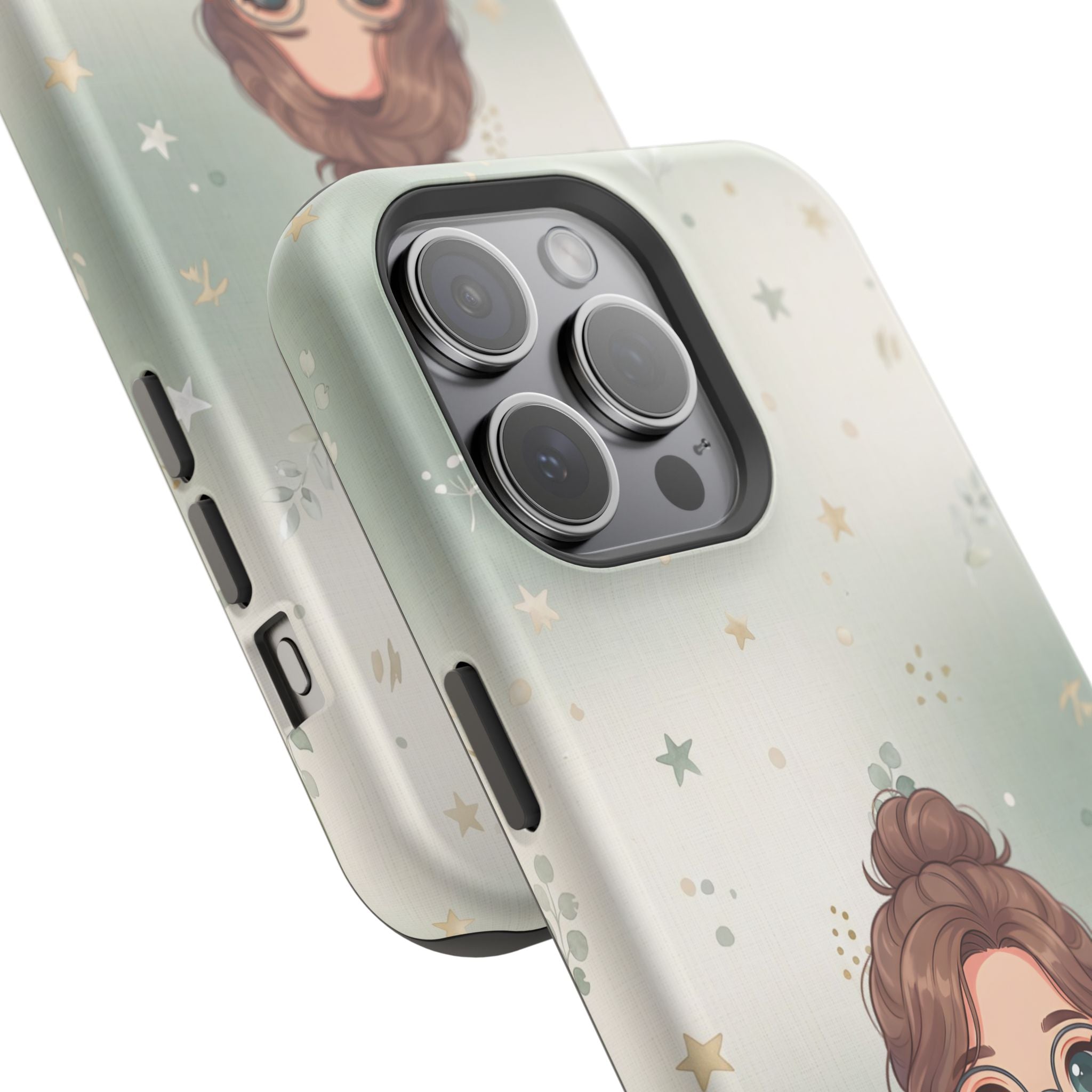 Personalized Starry Nurse Phone Case — Wireless Charging Cover