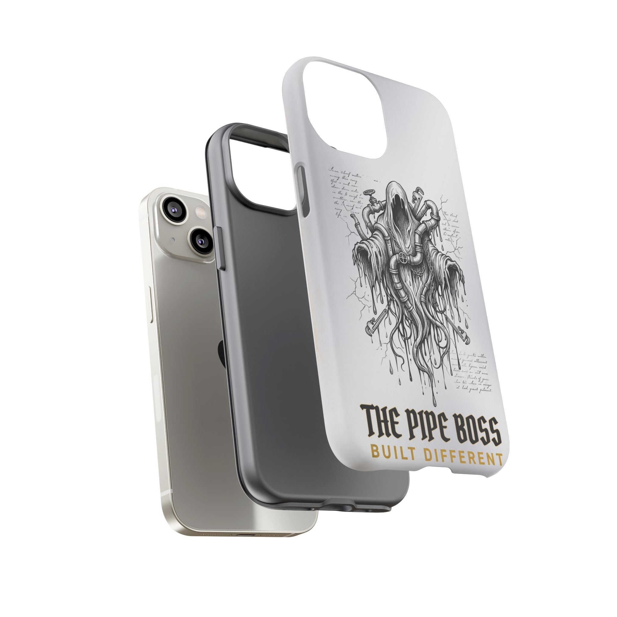 The Pipe Boss Gothic Plumber Phone Case - Samsung & iPhone Series