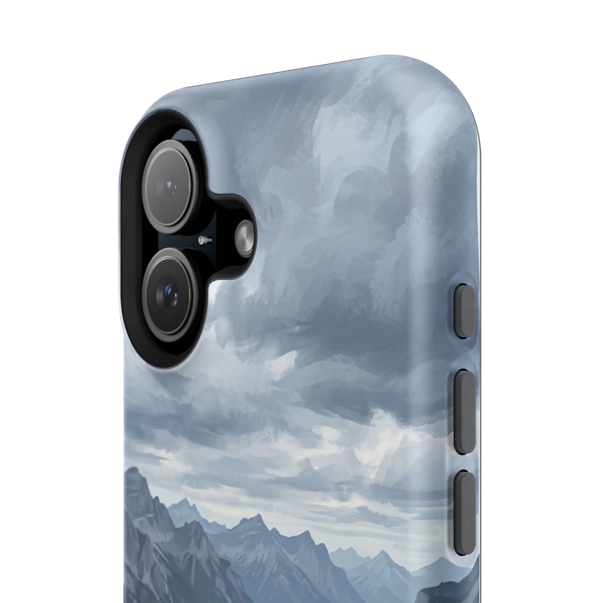 Personalized French Bulldog Mountain Valley Phone Case — Wireless Charging Cover