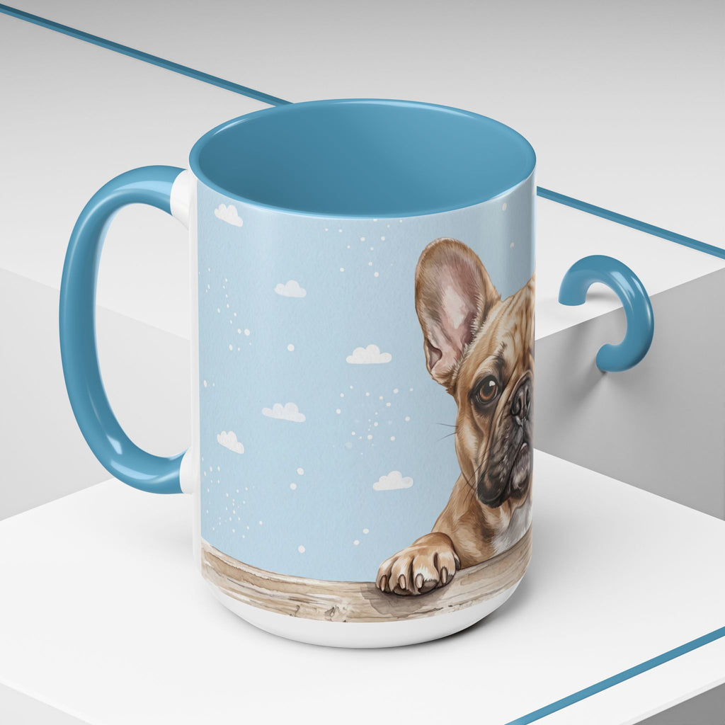 Cute Frenchie Mug | French Bulldog Lover Gift | Dog Coffee Mug