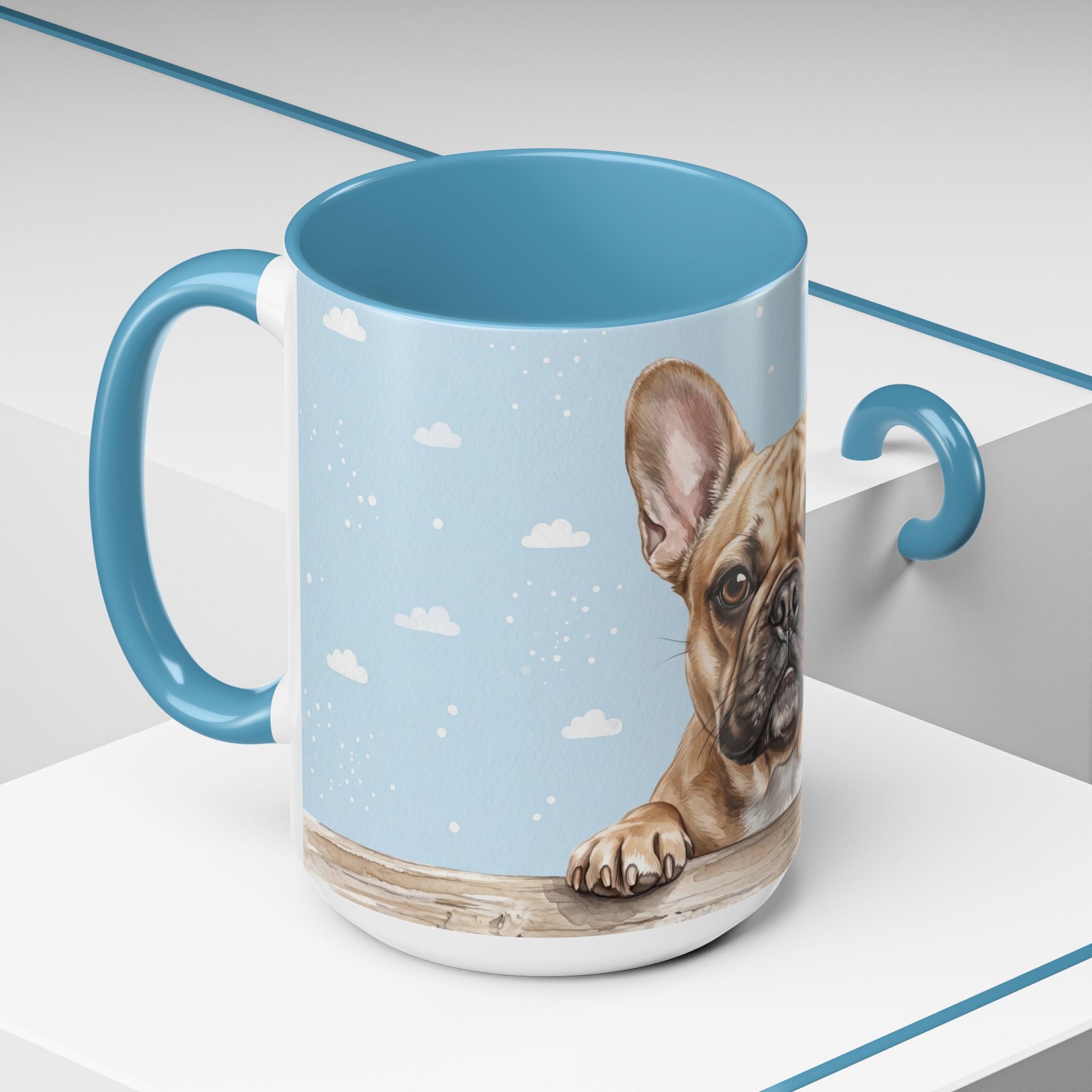 Cute Frenchie Mug | French Bulldog Lover Gift | Dog Coffee Mug