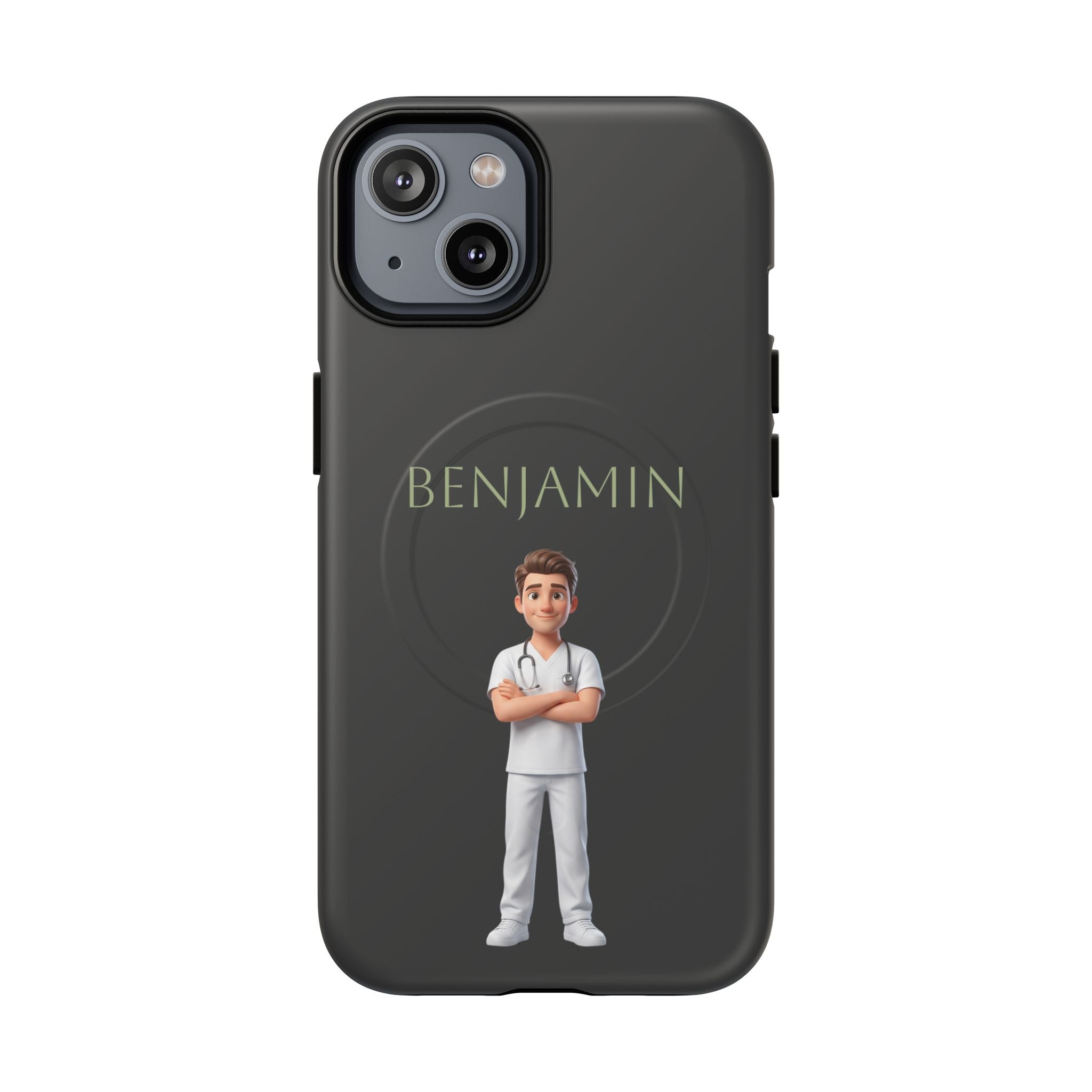 Personalized Nurse Phone Case | MagSafe Compatible, Custom Name iPhone Case