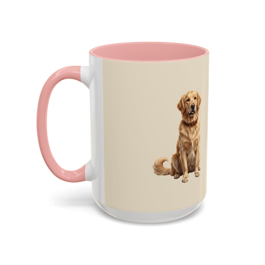 Personalized Golden Retriever Mug | Custom Name & Message Dog Mom Dad Coffee Mug
