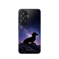 Personalized Dachshund Starry Night Phone Case — Wireless Charging Cover