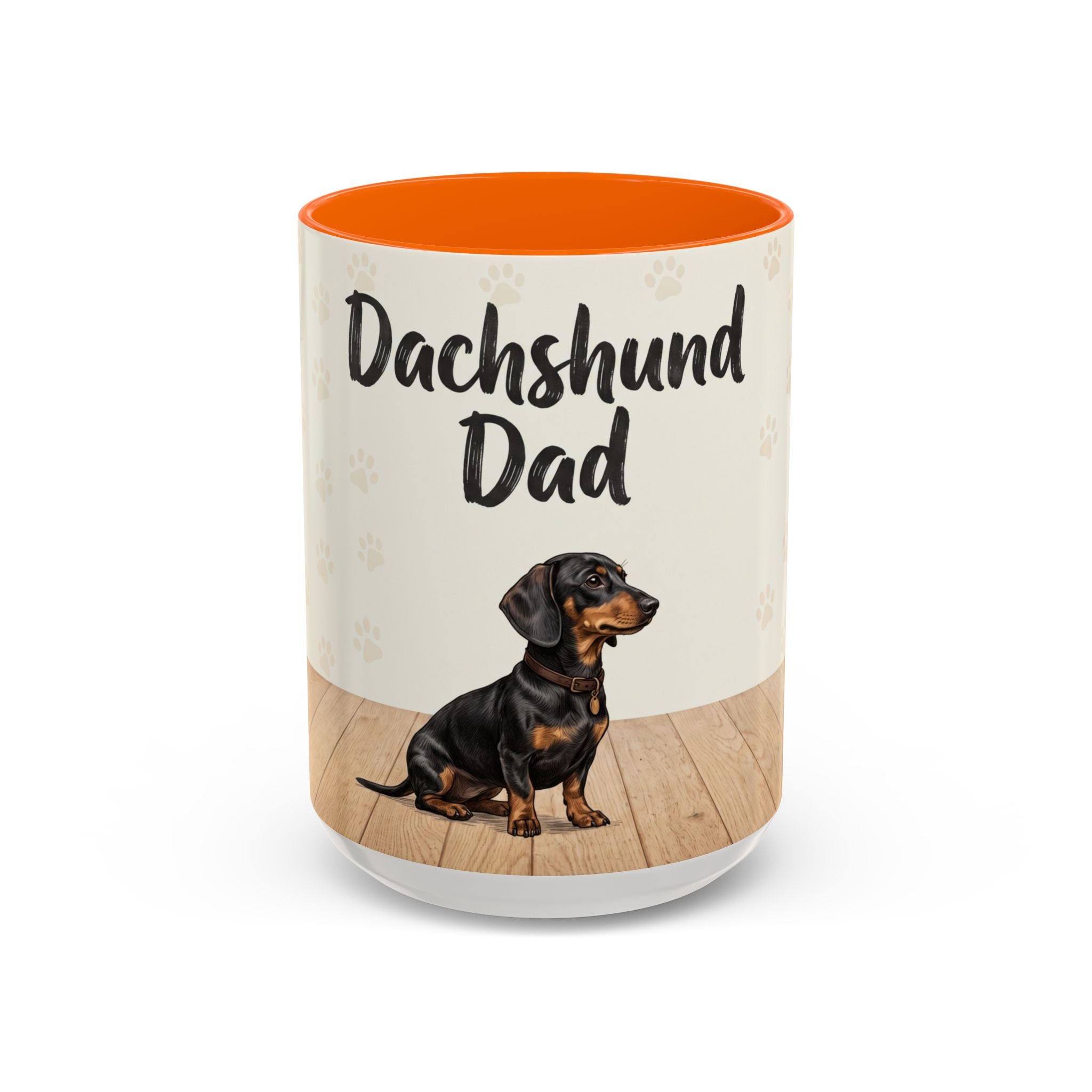 Dachshund Dad Mug | Cute Dog Dad Coffee Mug | Wiener Dog Gift for Dachshund Lovers