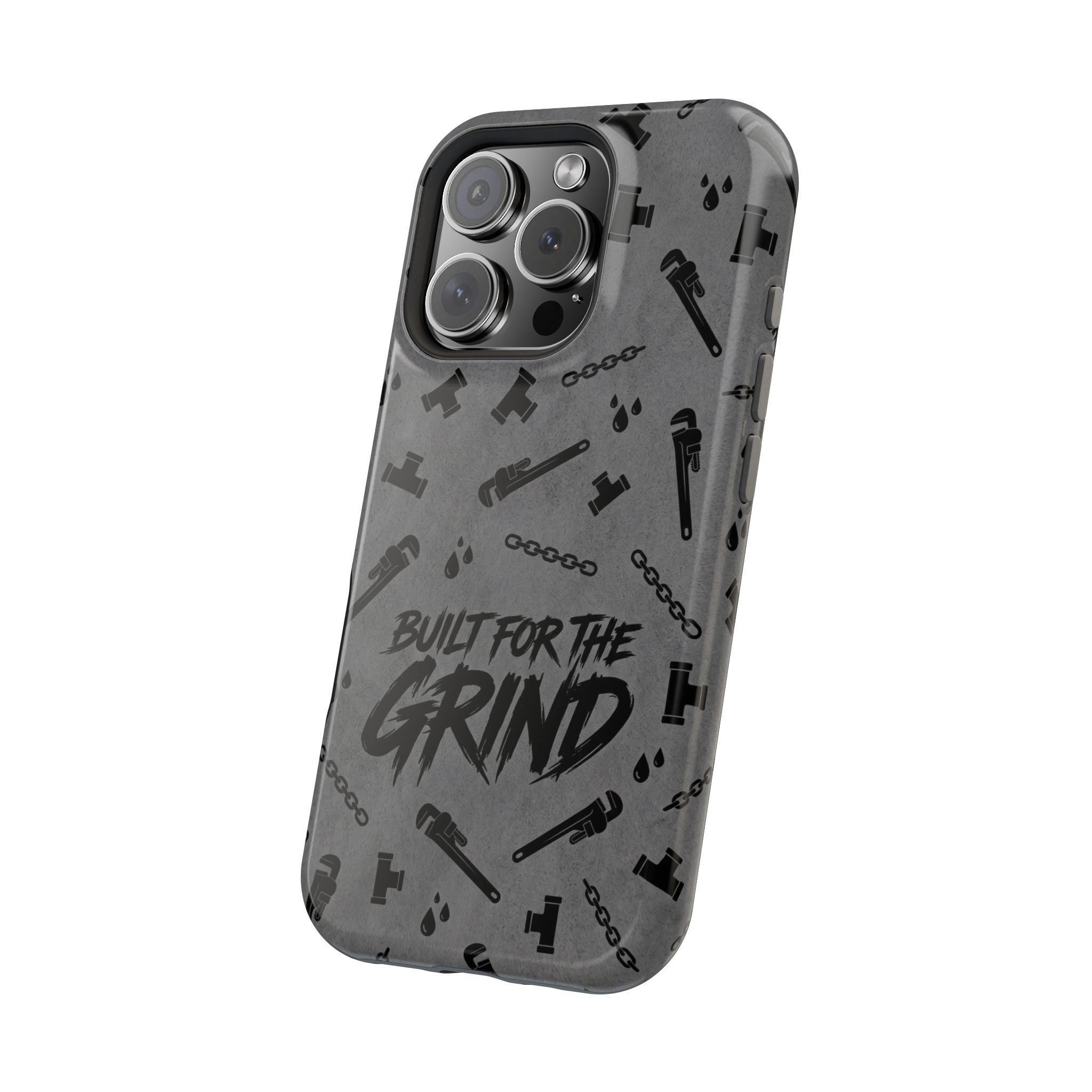 Built for the Grind Phone Case — Plumber Tools Wireless Charging Cover