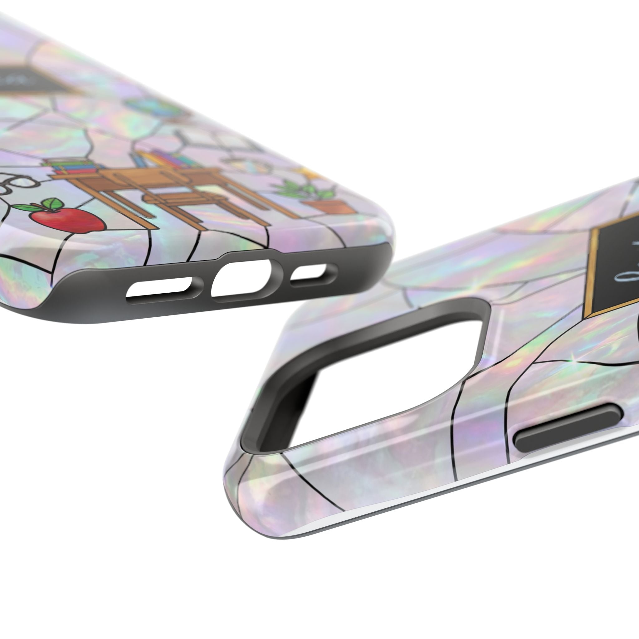 Personalized Teacher Phone Case — Impact-Resistant Wireless Charging Cover