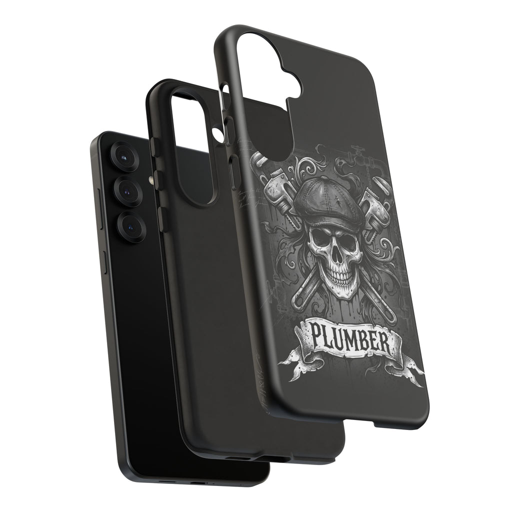 Gothic Skull Plumber Phone Case - Samsung & iPhone Series