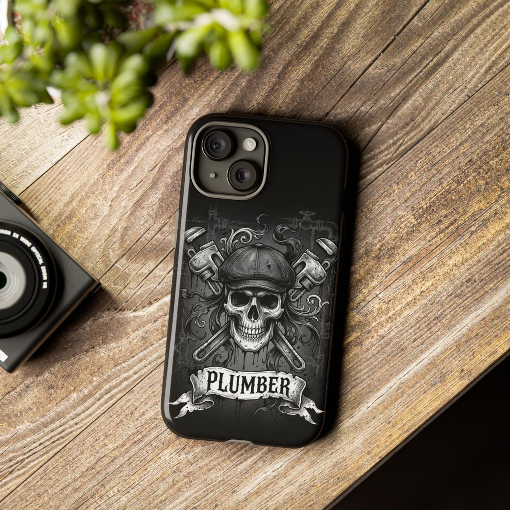 Gothic Skull Plumber Phone Case - Samsung & iPhone Series