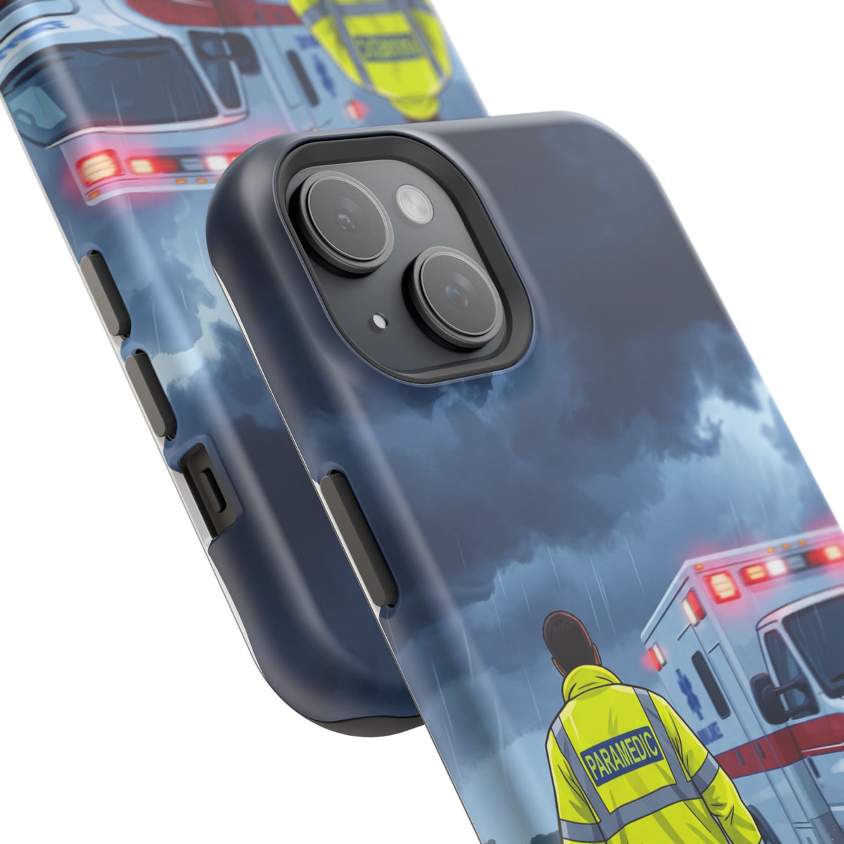 Personalized EMS Storm Phone Case — Wireless Charging Cover