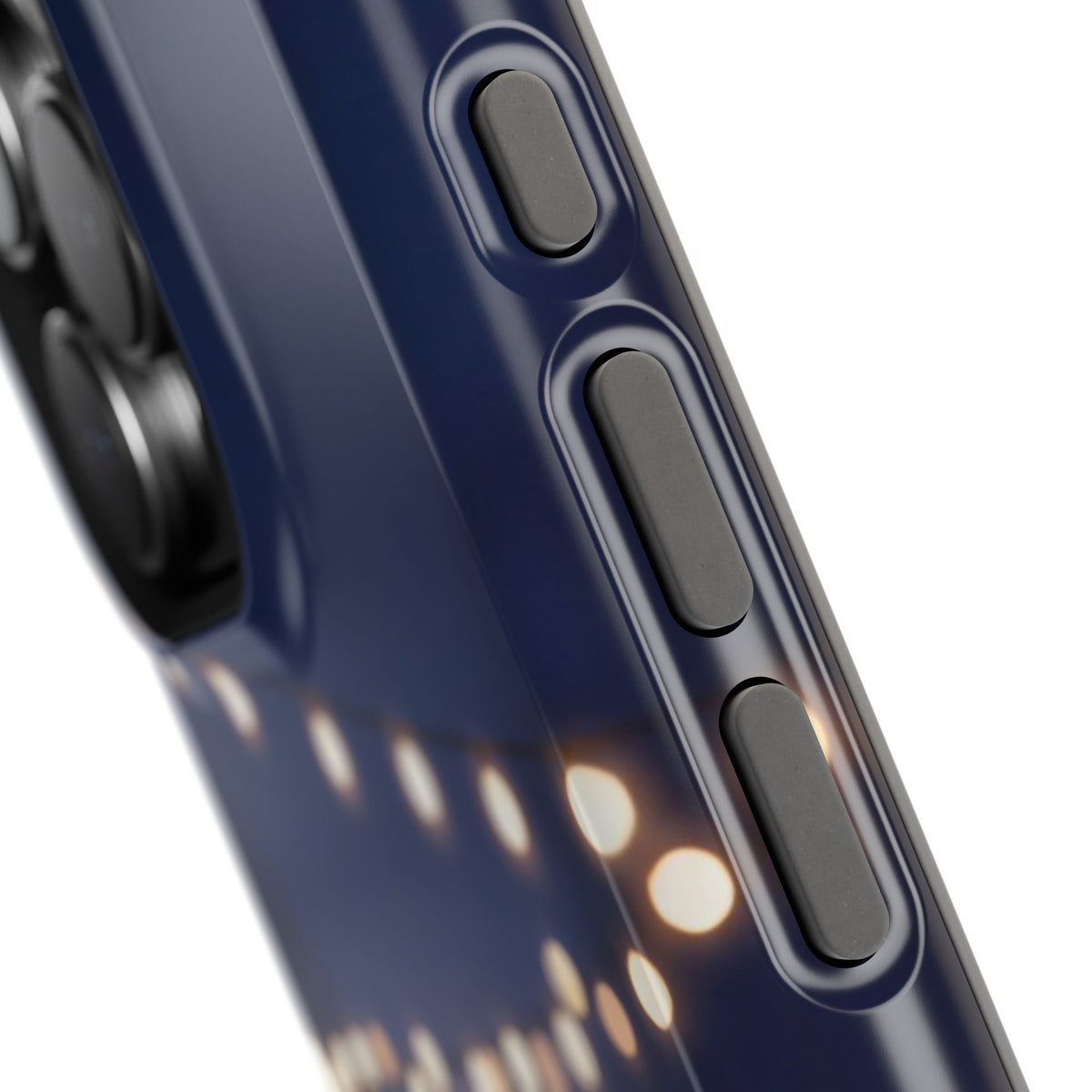 Personalized Dachshund Fairy Lights Phone Case — Wireless Charging Cover