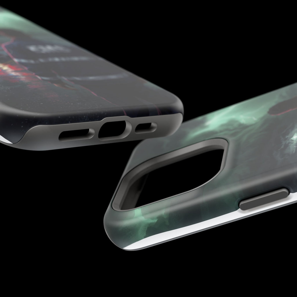 EMS Green Storm City Phone Case — Magnetic Wireless Charging Cover