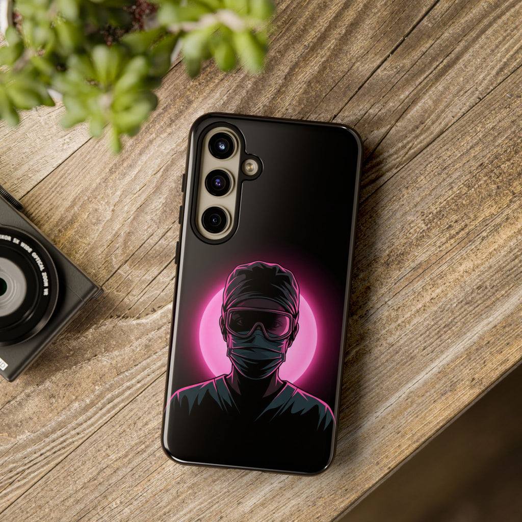 Nurse Neon Silhouette Phone Case - Samsung & iPhone Series