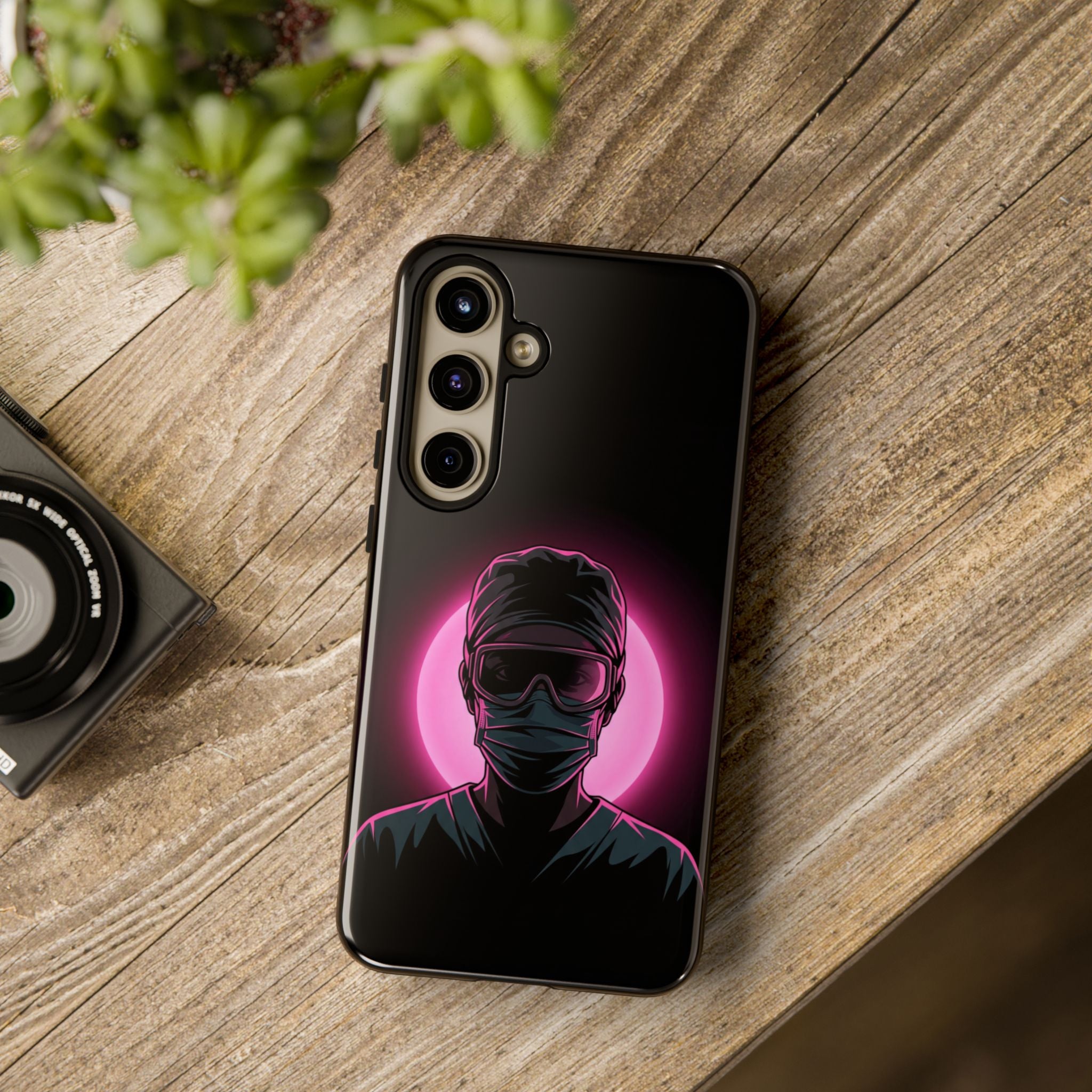 Nurse Neon Silhouette Phone Case - Samsung & iPhone Series