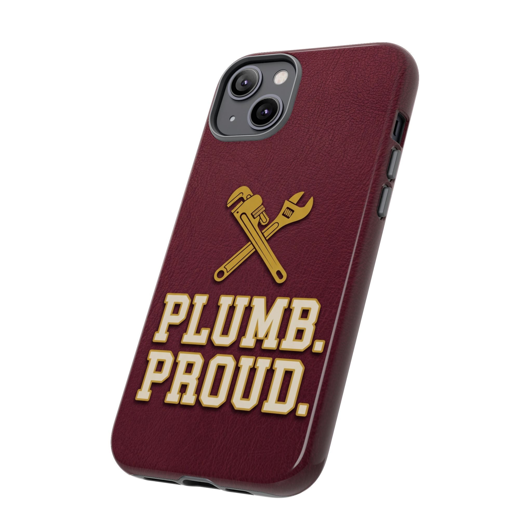 Plumb. Proud. Varsity Print Phone Case - Samsung & iPhone Series