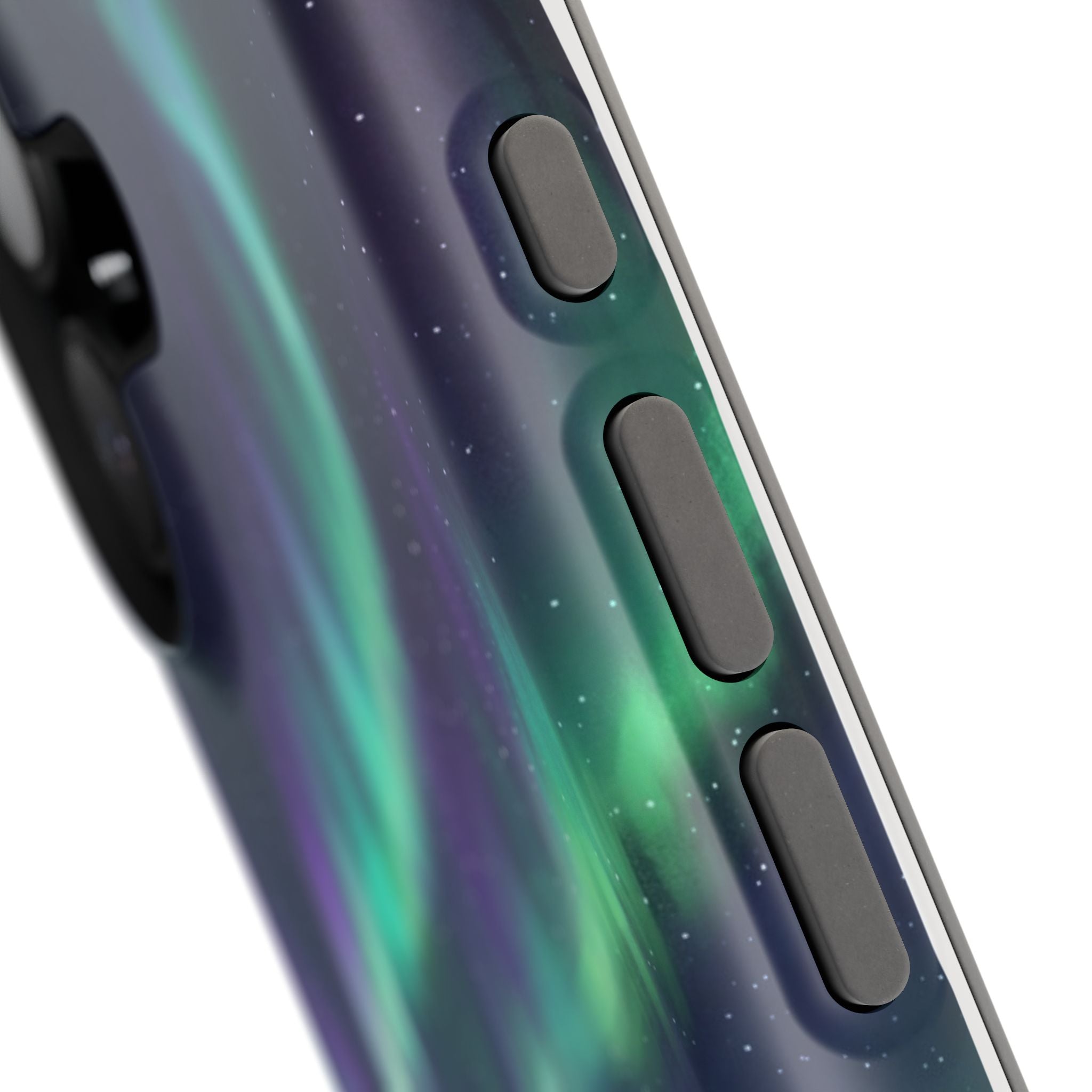 Personalized Dachshund Northern Lights Phone Case — Wireless Charging Cover