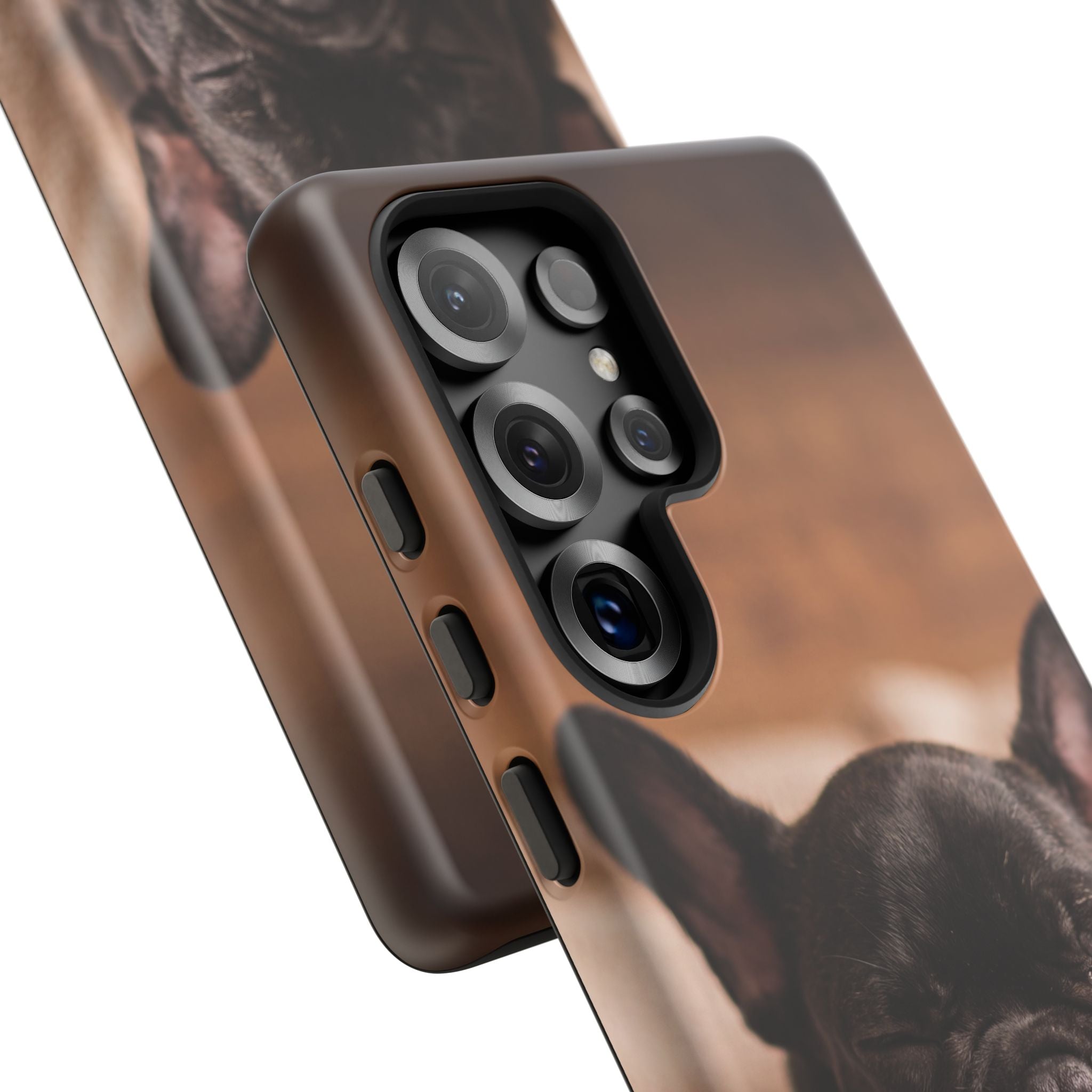 Sleeping French Bulldog Phone Case | Cozy Frenchie Resting on Blanket | iPhone & Samsung