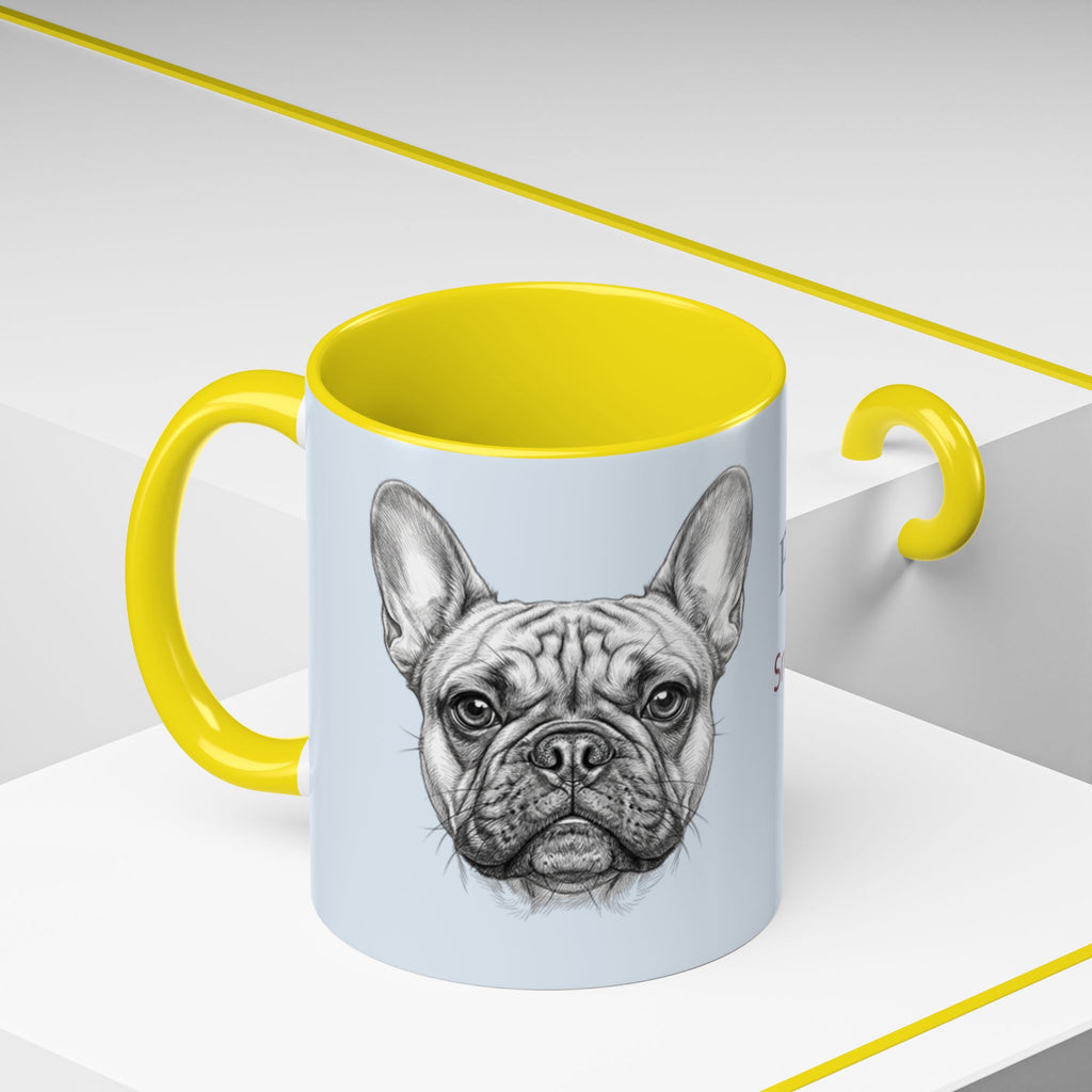 Personalized Frenchie Mug | Custom Name Mug | French Bulldog Gift | Frenchie Lover Coffee Cup