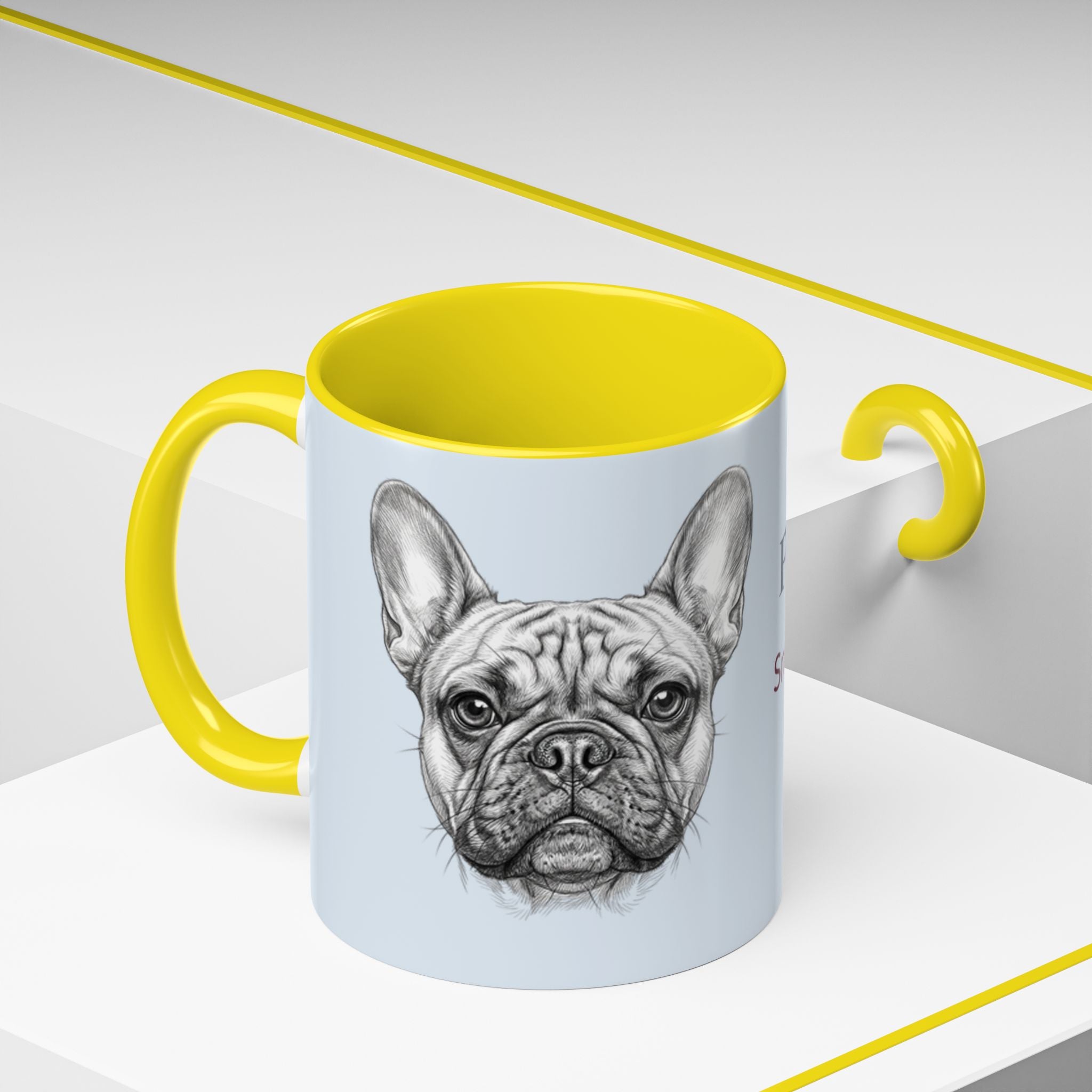 Personalized Frenchie Mug | Custom Name Mug | French Bulldog Gift | Frenchie Lover Coffee Cup