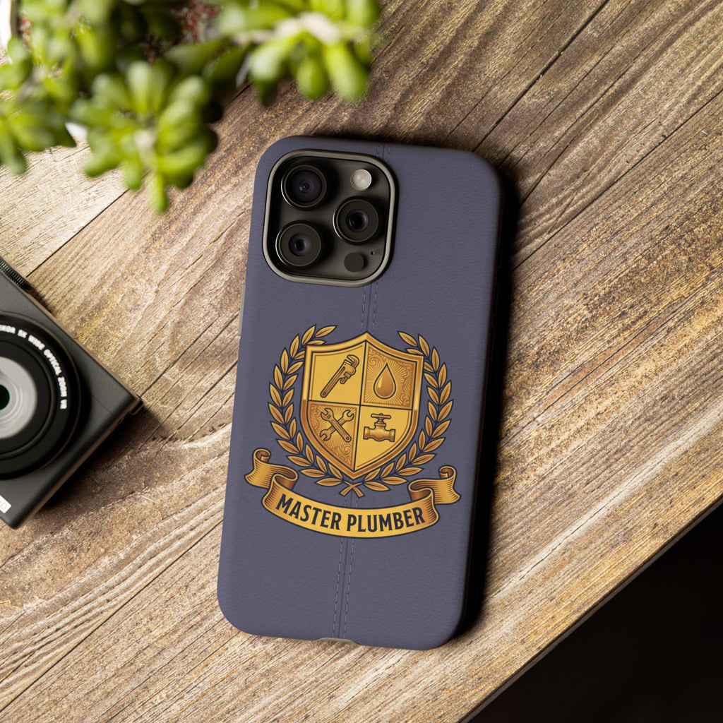 Master Plumber Slate Crest Phone Case - Samsung & iPhone Series